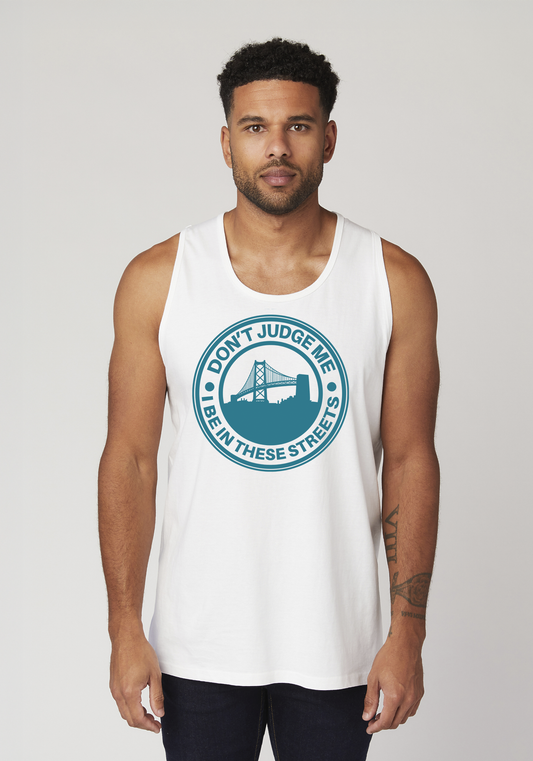 White Men's Tank Top - The Town
