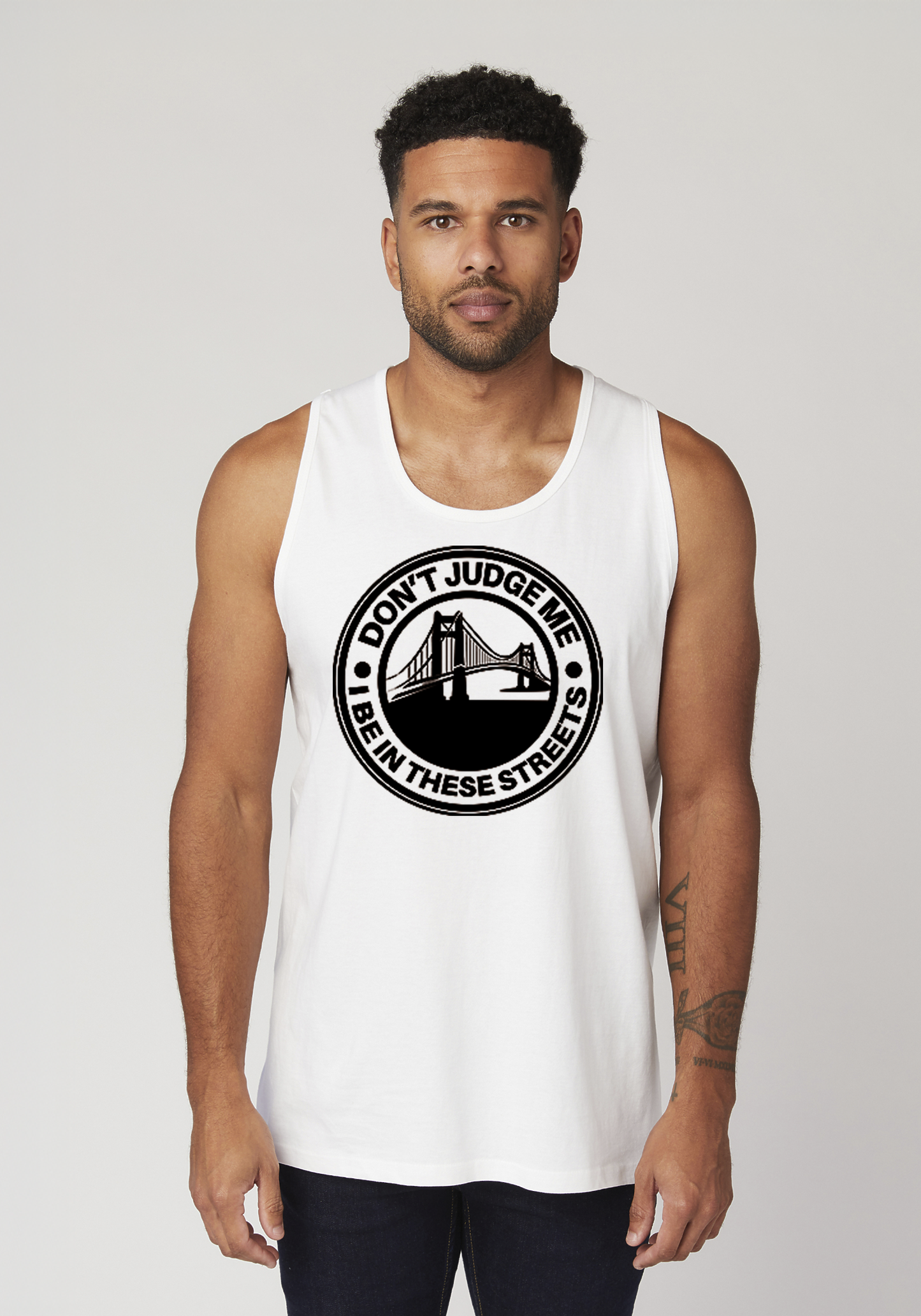 White Men's Tank Top - The Bay