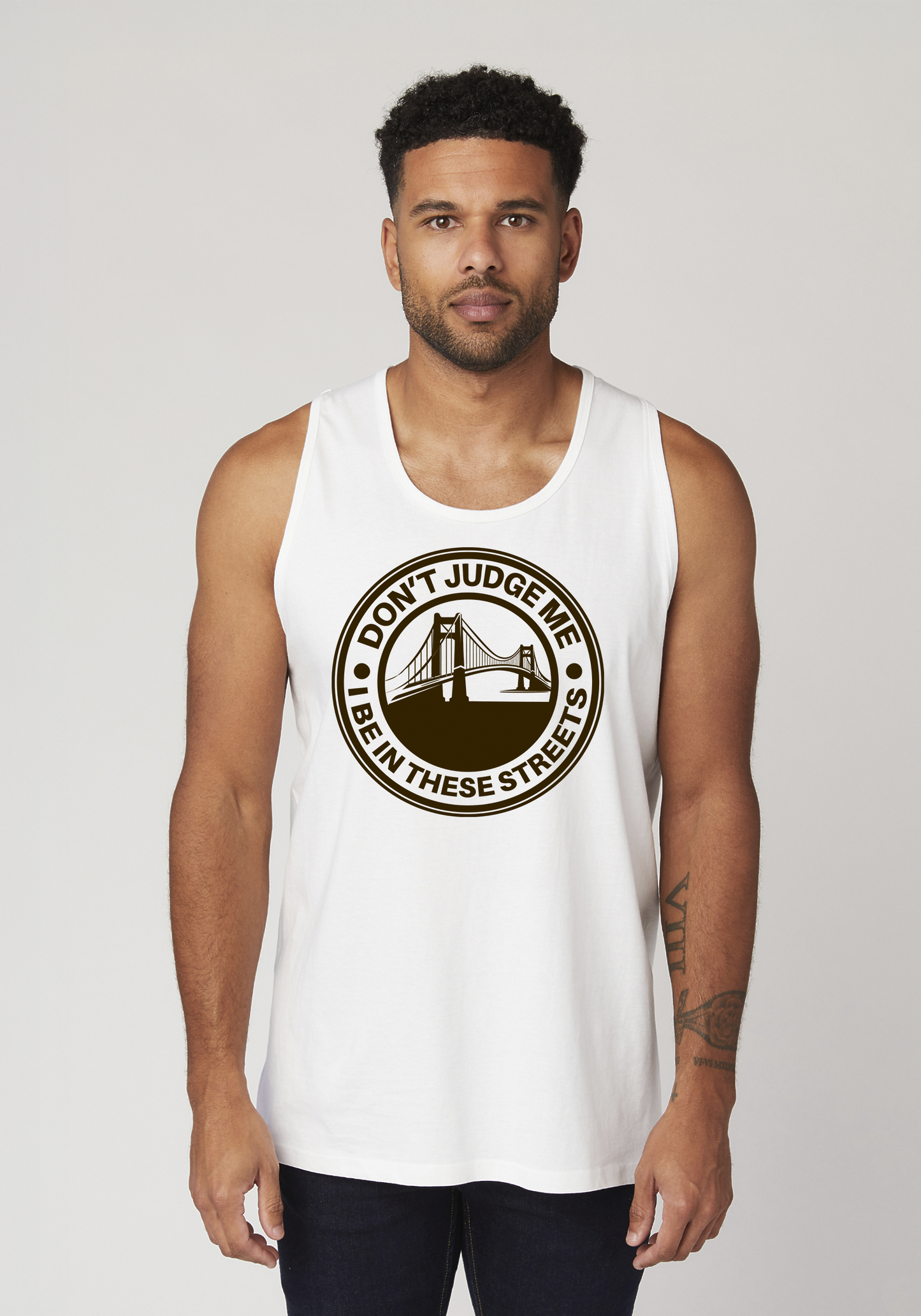 White Men's Tank Top - The Bay