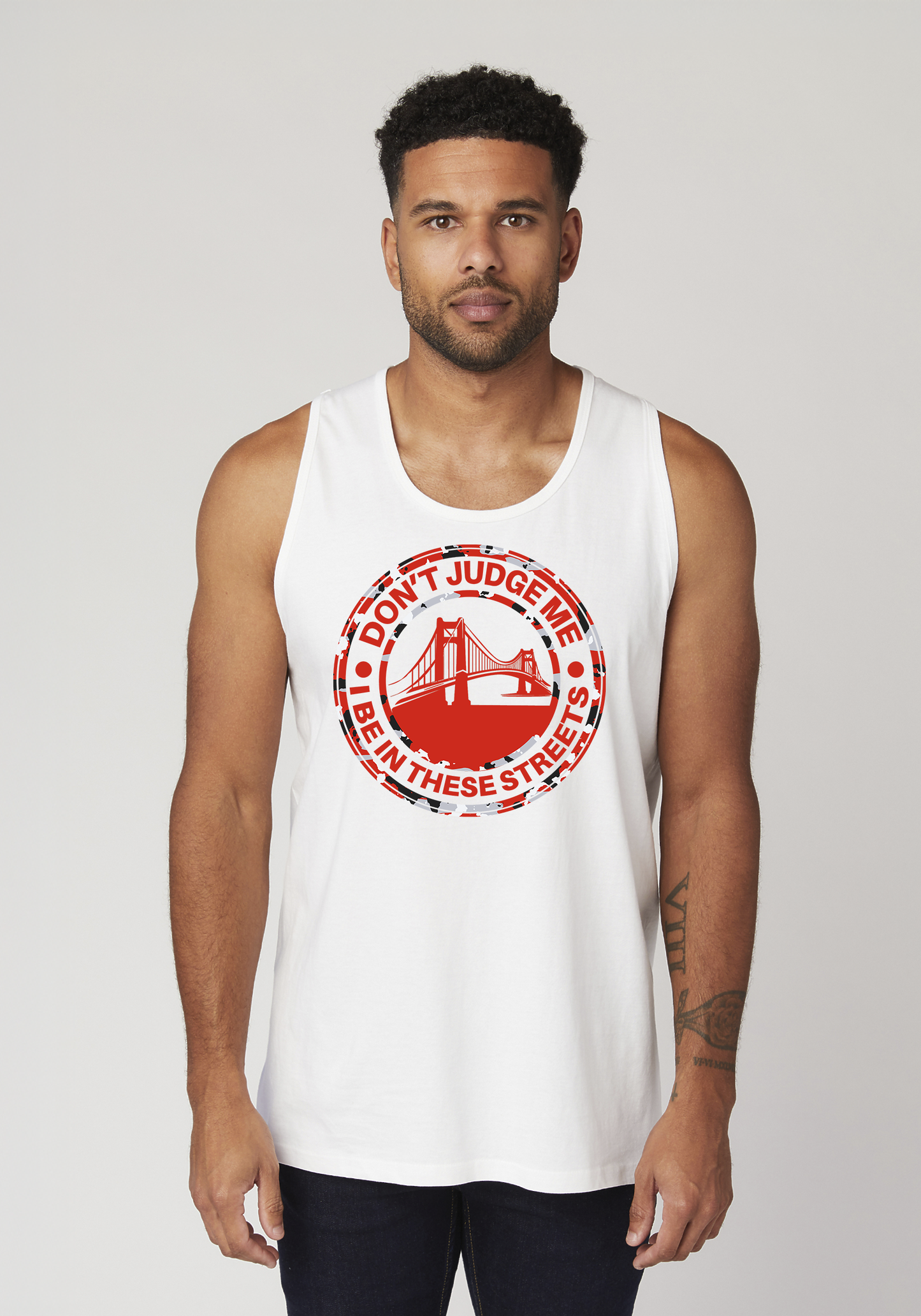 White Men's Tank Top - The Bay