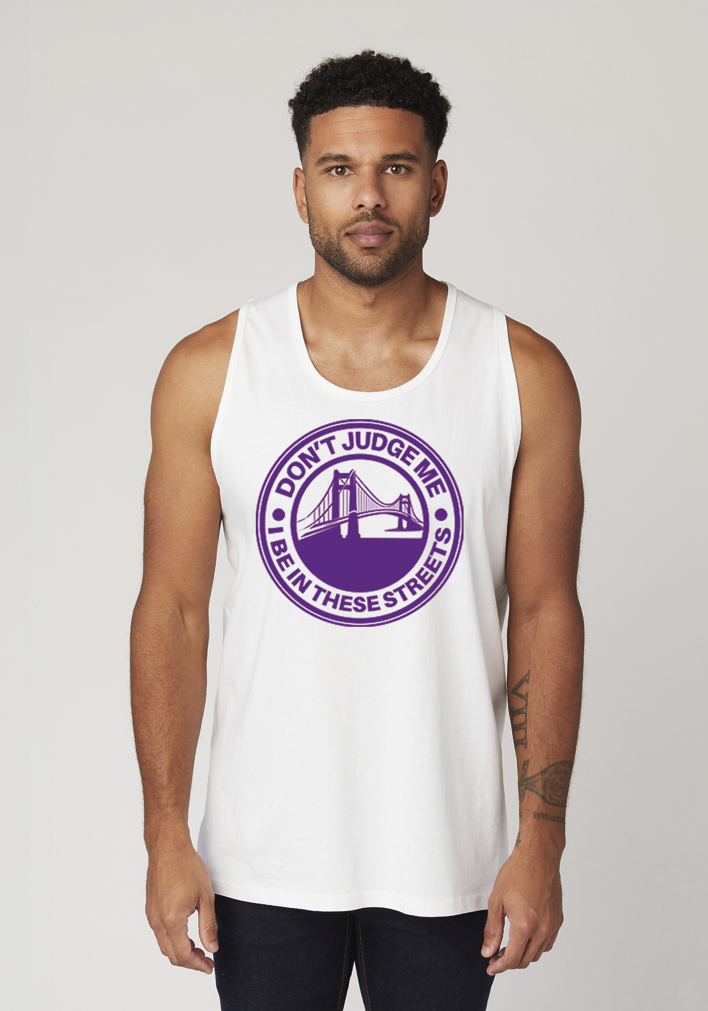 White Men's Tank Top - The Bay
