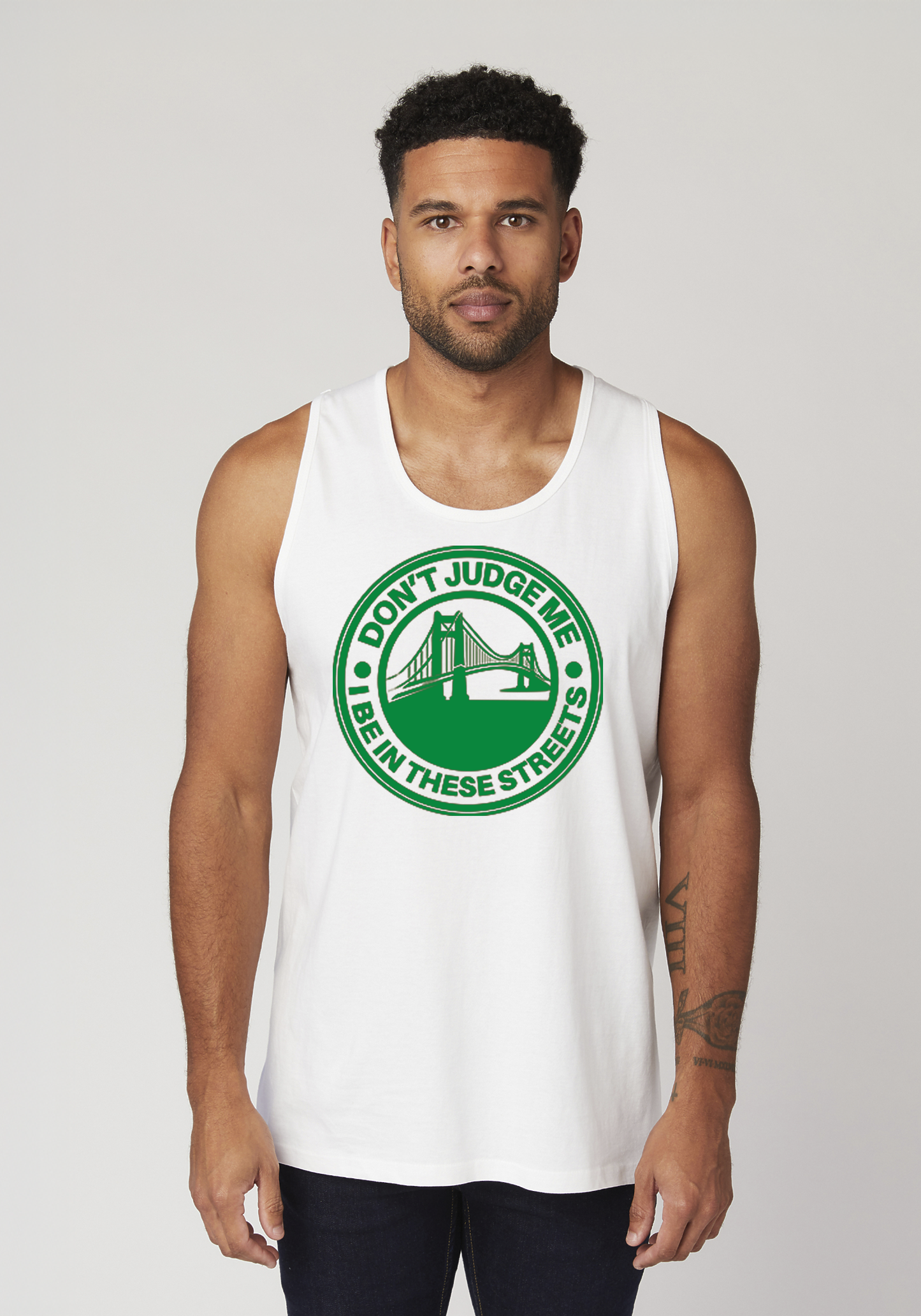 White Men's Tank Top - The Bay