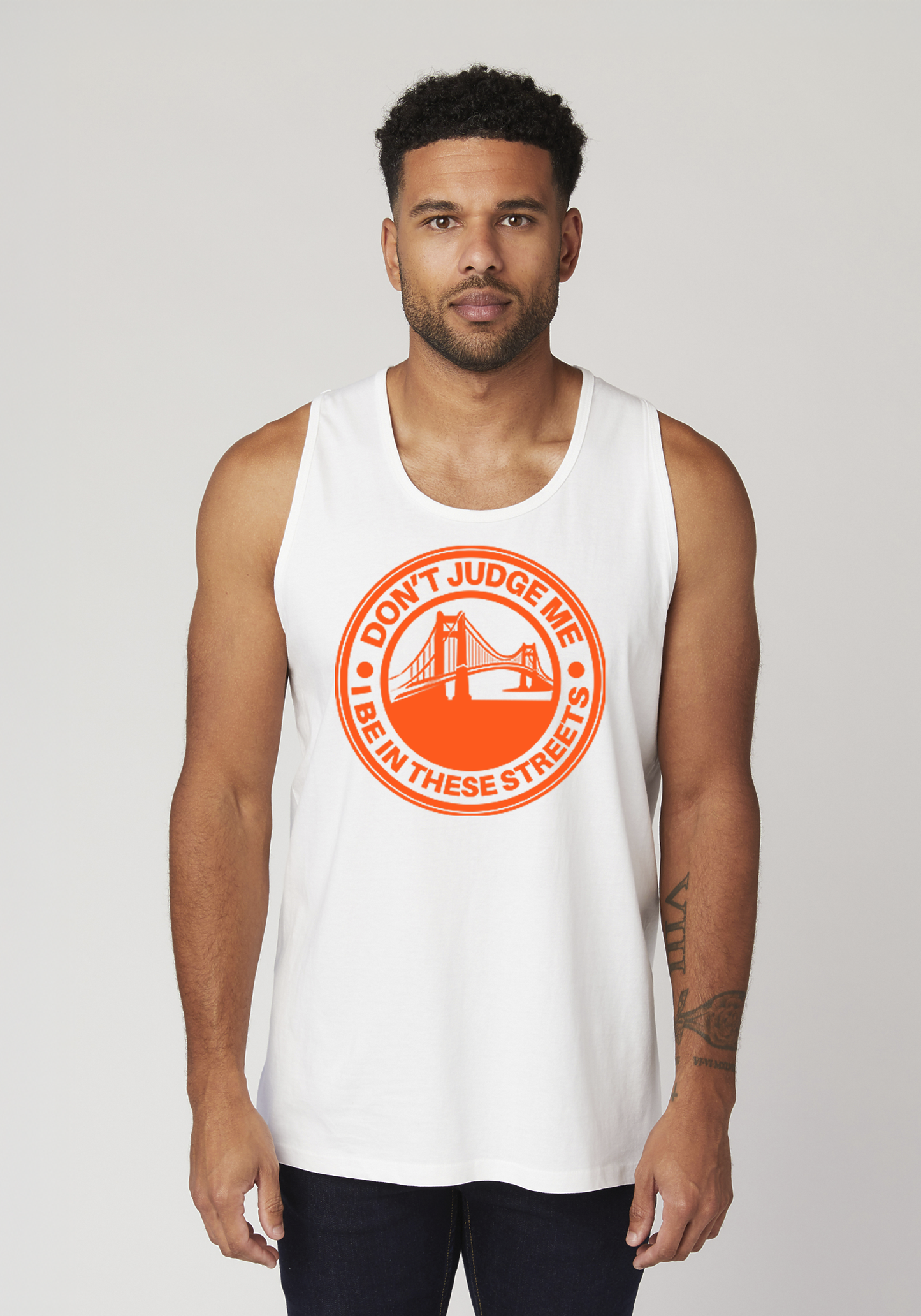 White Men's Tank Top - The Bay