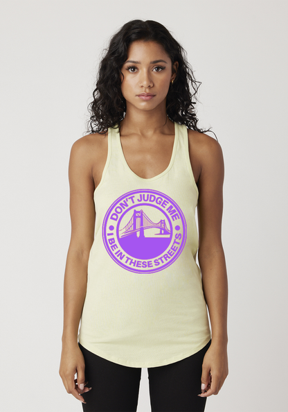 Yellow Women's Racerback Tank - The Bay
