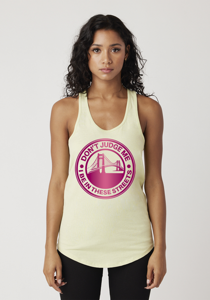 Yellow Women's Racerback Tank - The Bay
