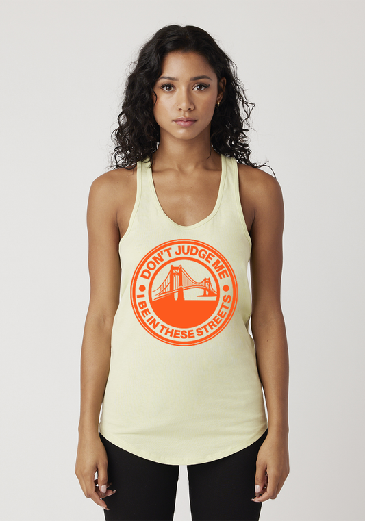 Yellow Women's Racerback Tank - The Bay