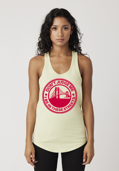 Yellow Women's Racerback Tank - The Bay