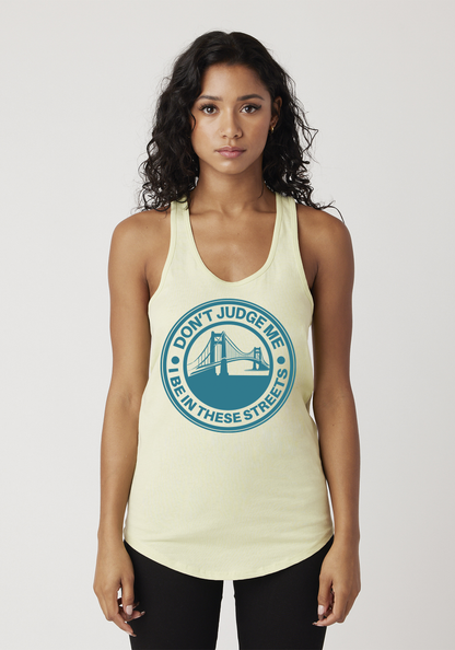 Yellow Women's Racerback Tank - The Bay