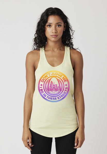 Yellow Women's Racerback Tank - The Lou