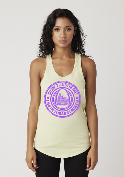 Yellow Women's Racerback Tank - The Lou