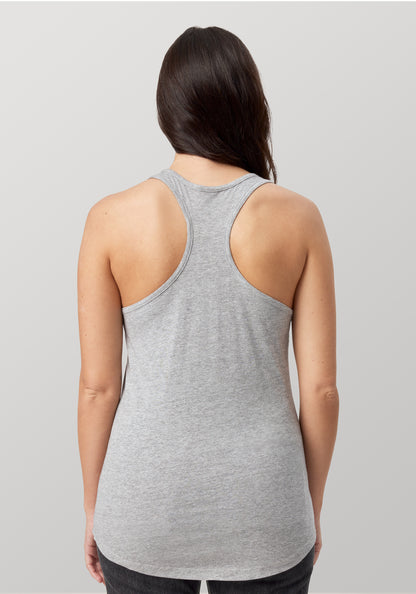 White Women's Racerback Tank - The Capital