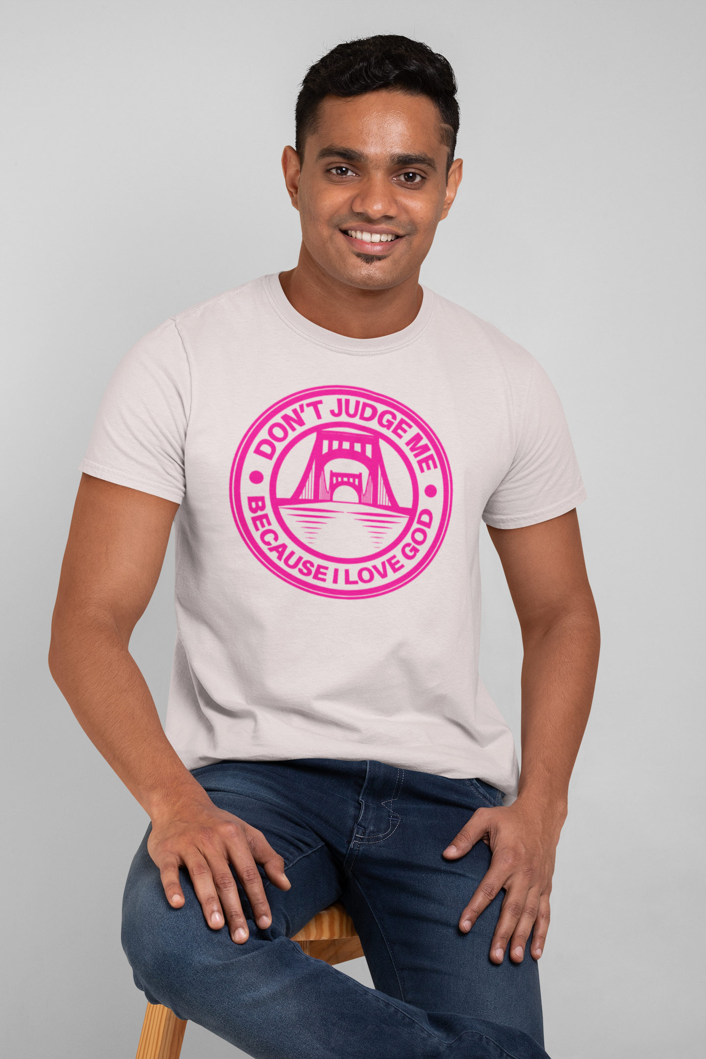 Light Pink - Unisex Faith Tee - The Capital