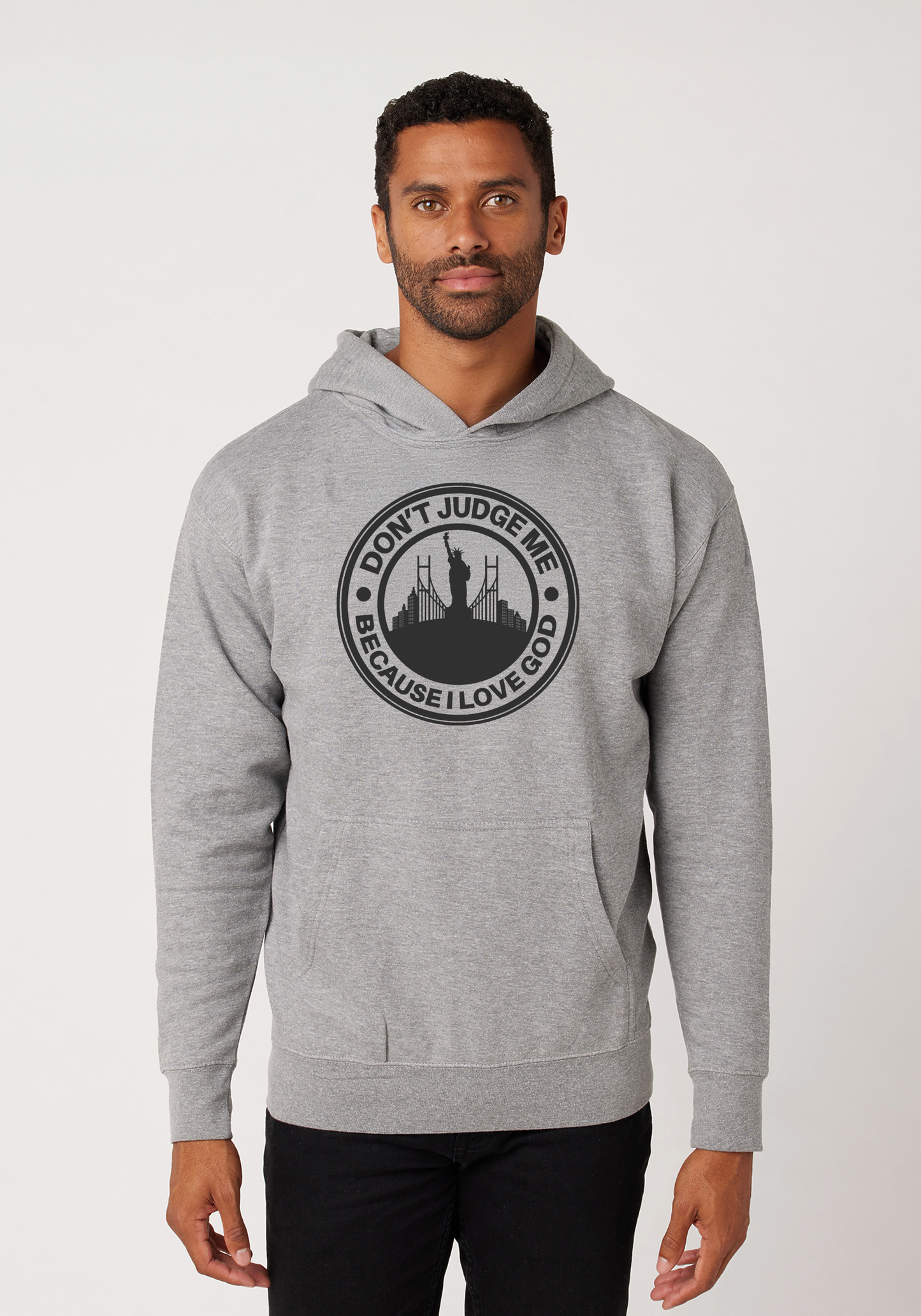 Heather Gray - Unisex Faith Hoodie – The City