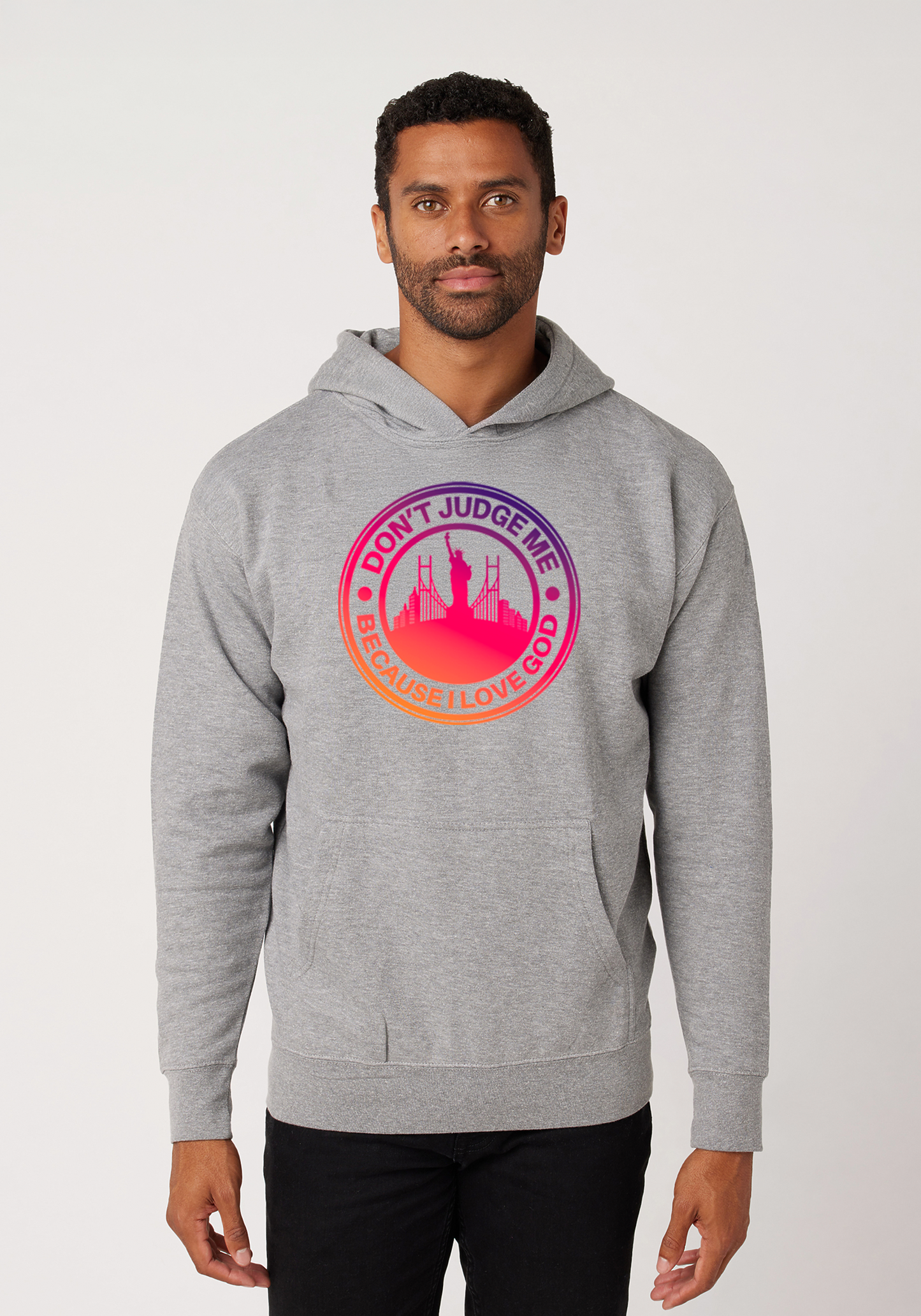 Heather Gray - Unisex Faith Hoodie – The City