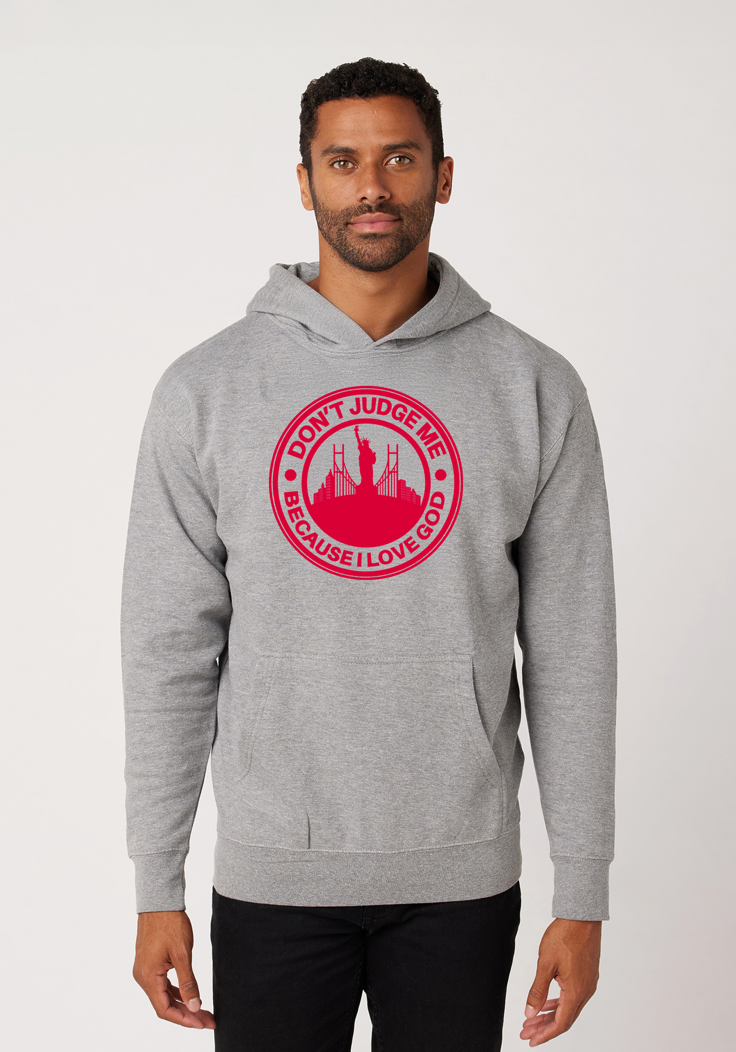 Heather Gray - Unisex Faith Hoodie – The City