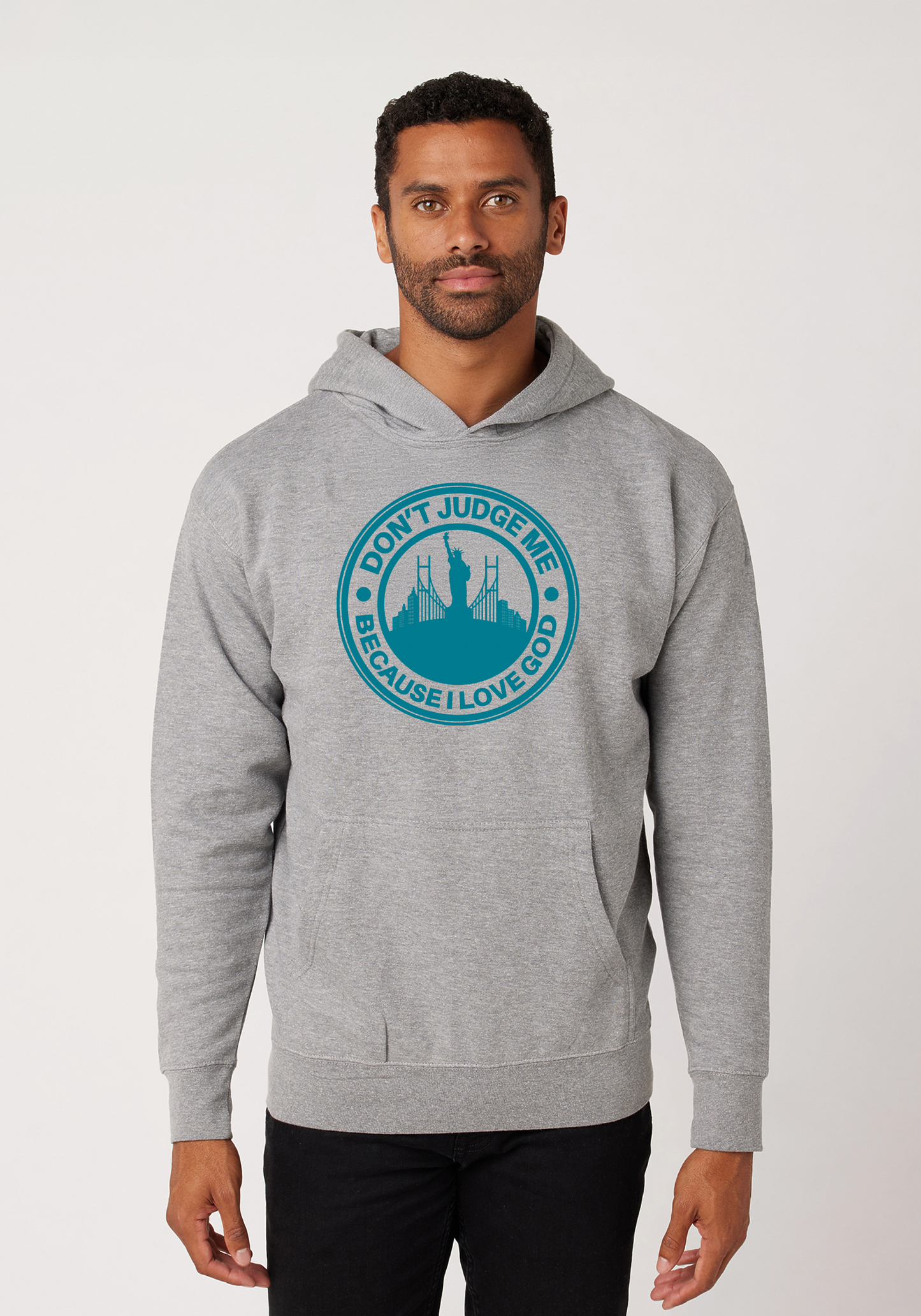 Heather Gray - Unisex Faith Hoodie – The City