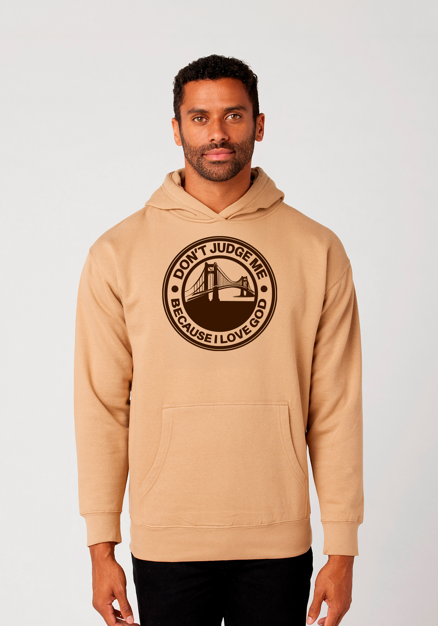 Khaki - Unisex Faith Hoodie – The Bay
