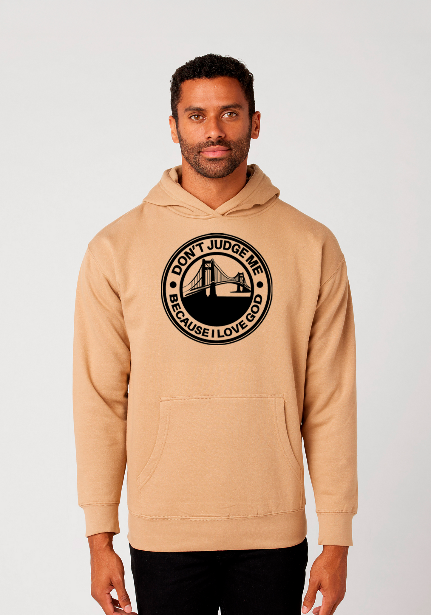 Khaki - Unisex Faith Hoodie – The Bay