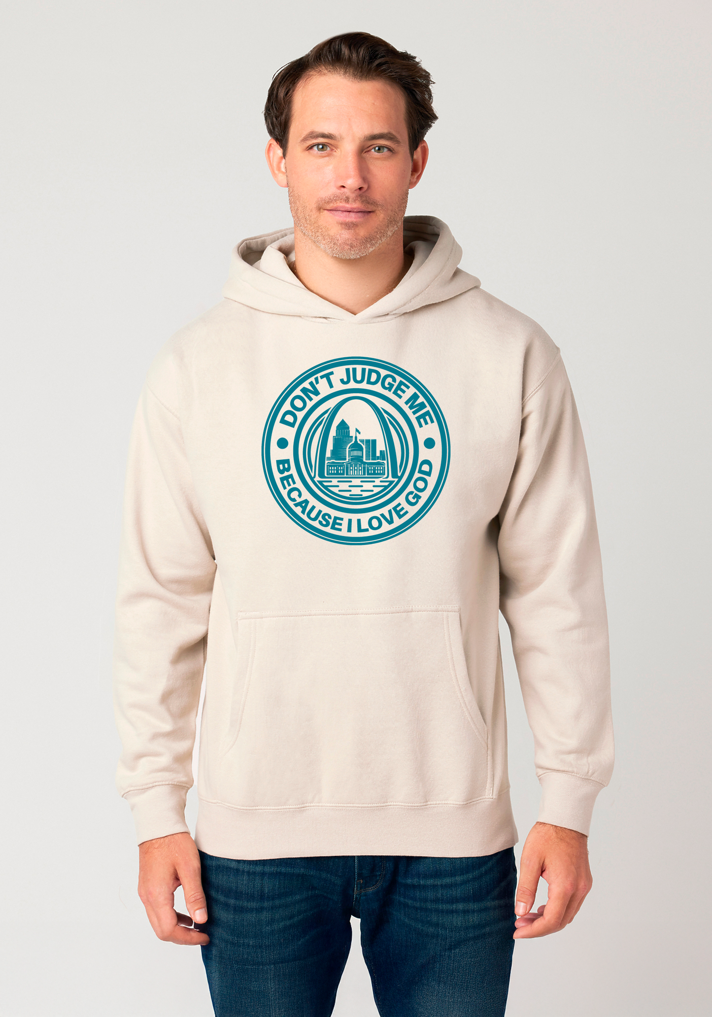 Bone – Unisex Faith Hoodie – The Lou