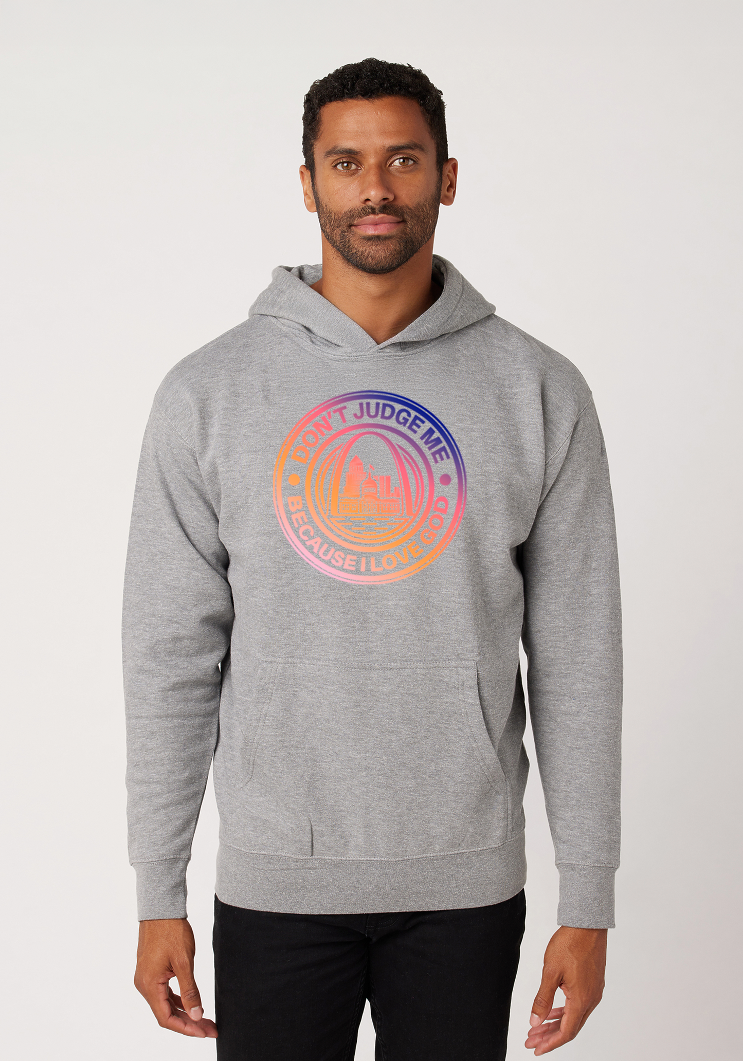Heather Gray - Unisex Faith Hoodie – The Lou
