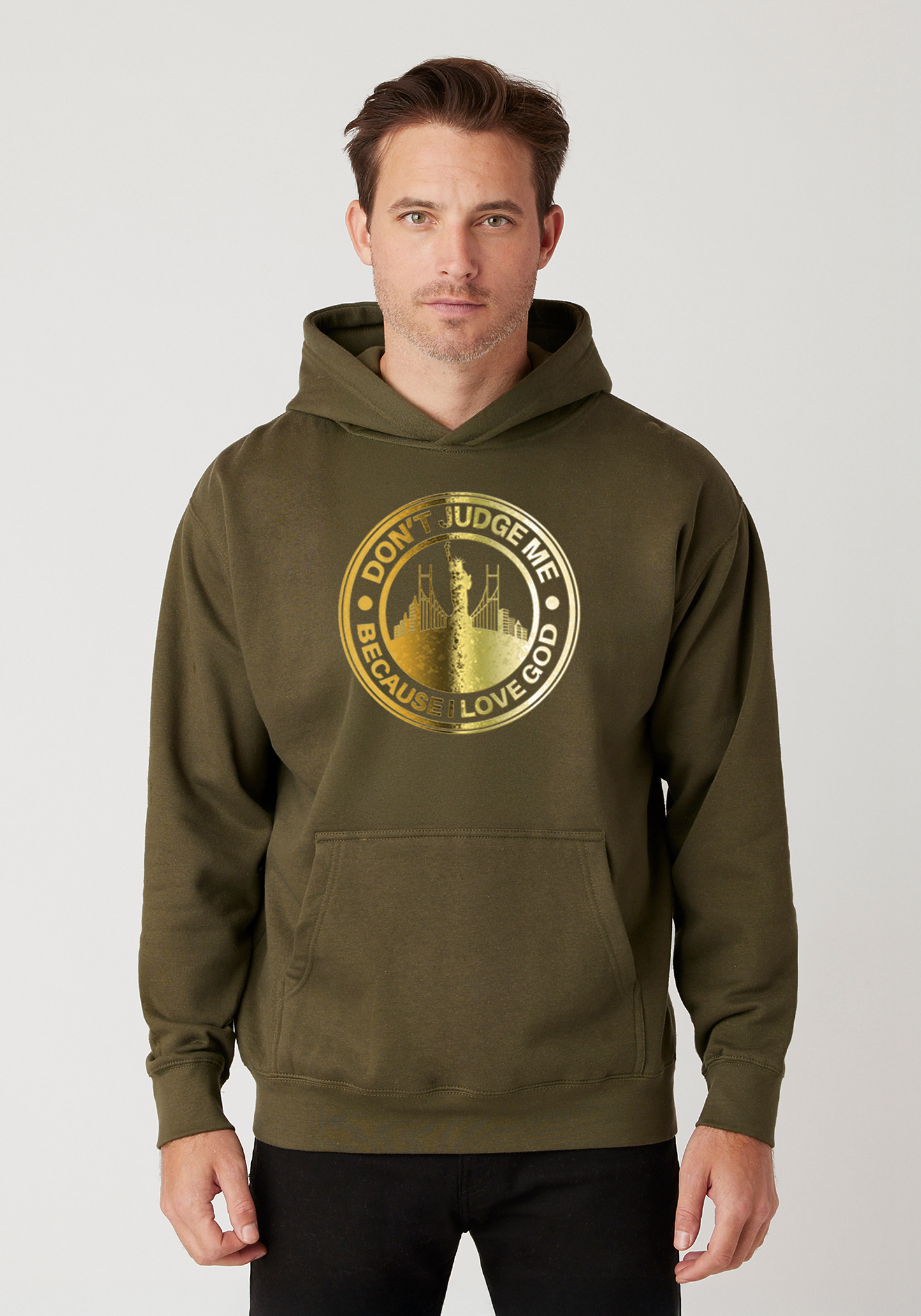 Military Green - Unisex Faith Hoodie – The City
