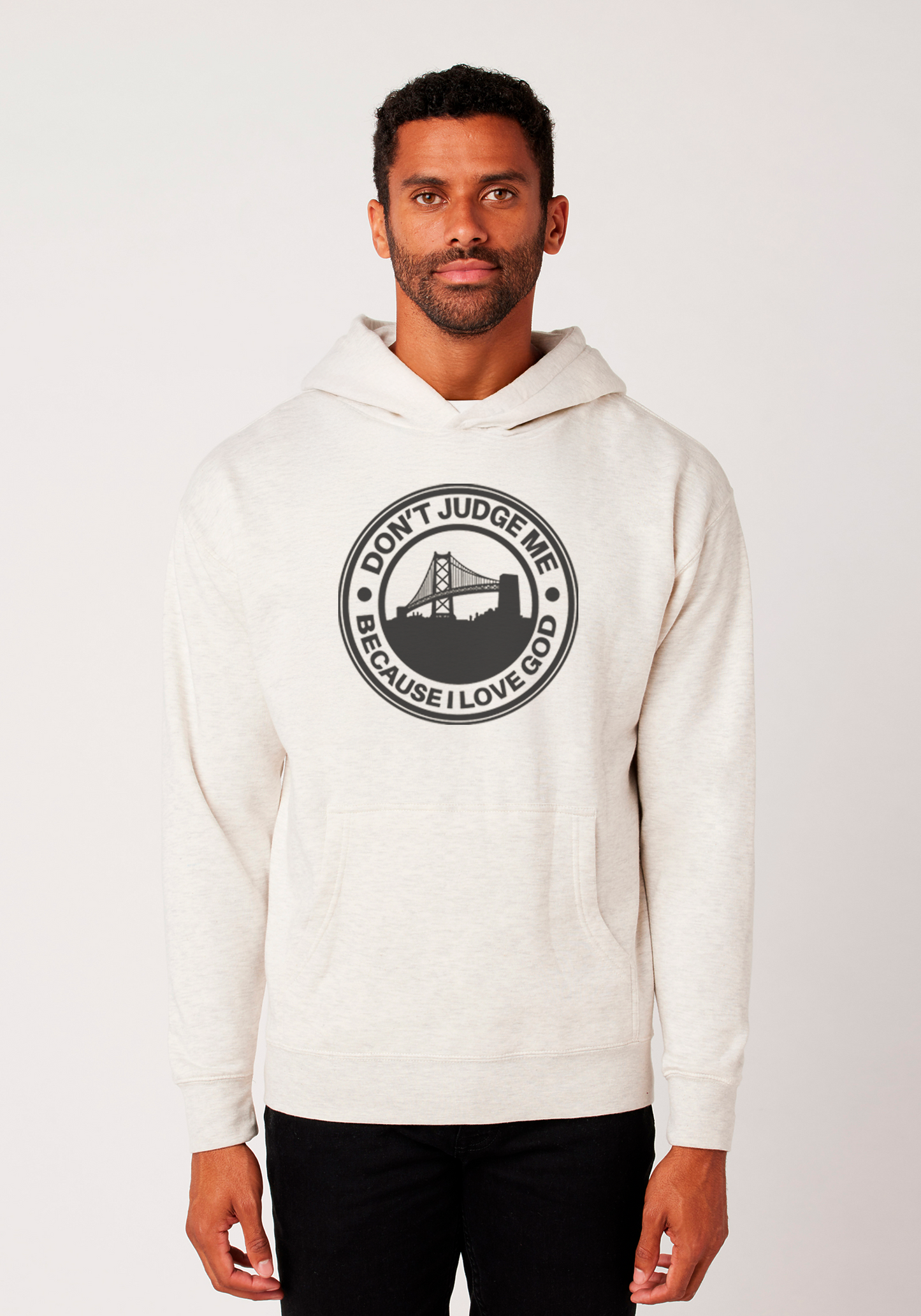 Oatmeal Heather - Unisex Faith Hoodie – The Town