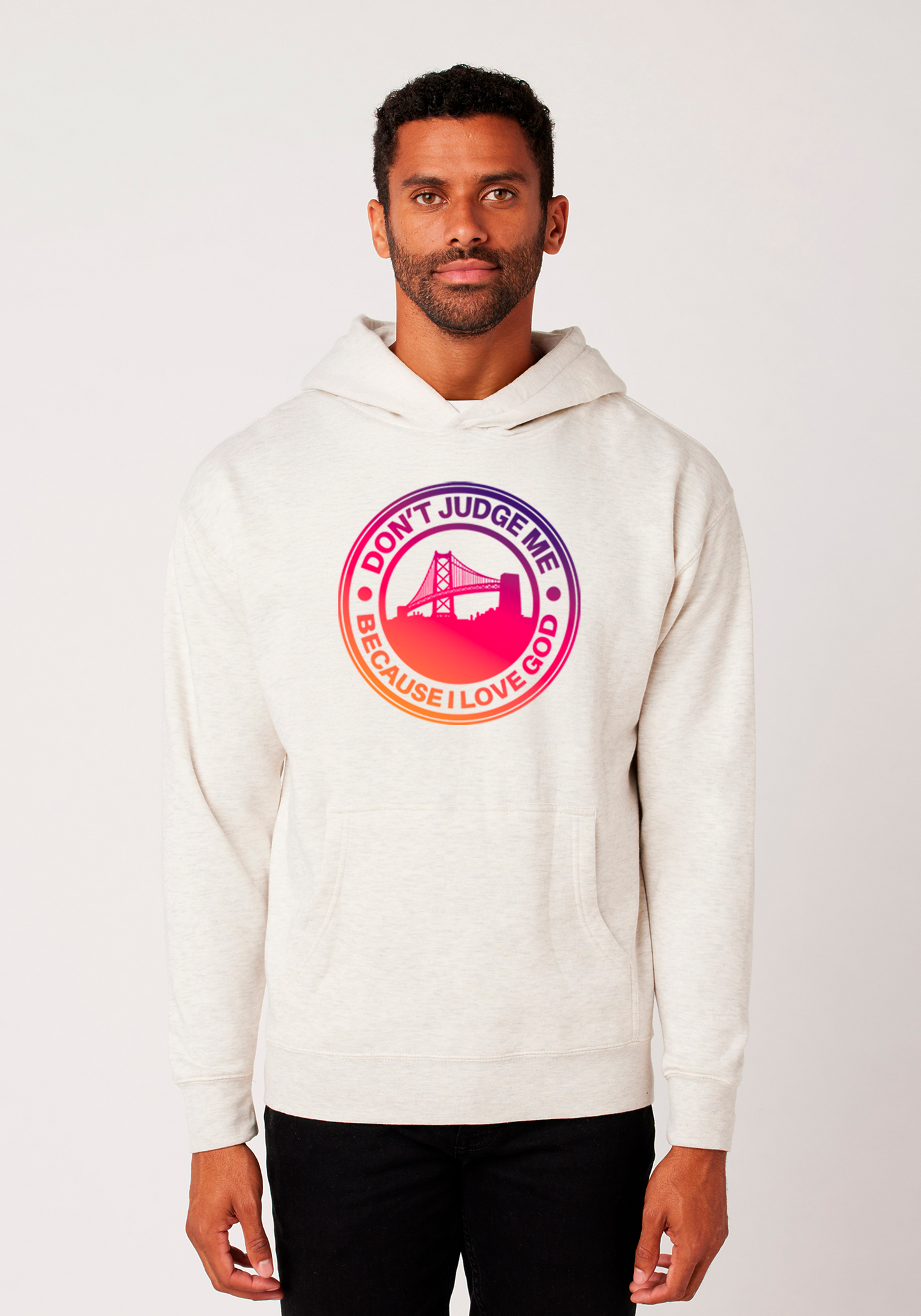 Oatmeal Heather - Unisex Faith Hoodie – The Town