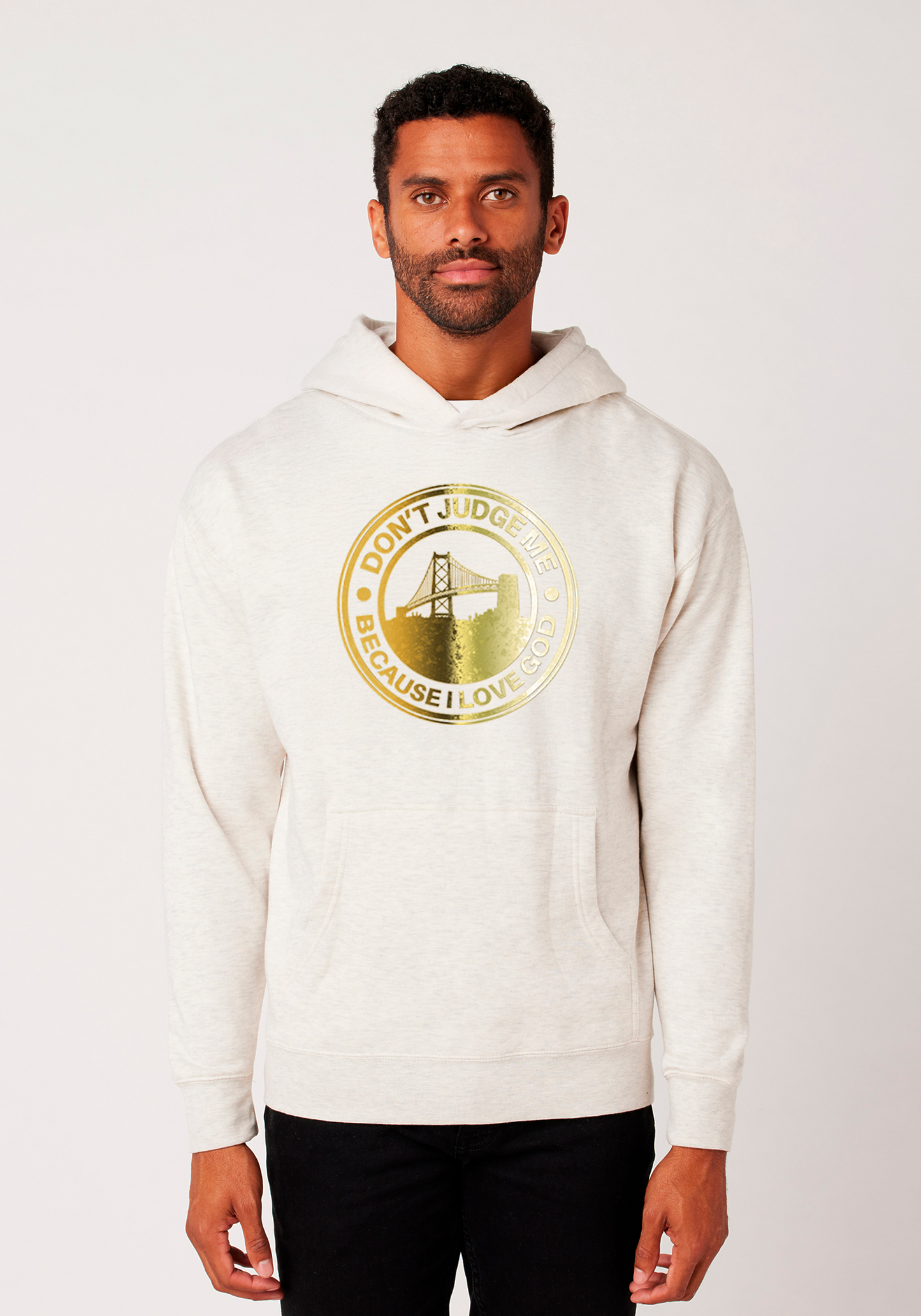 Oatmeal Heather - Unisex Faith Hoodie – The Town