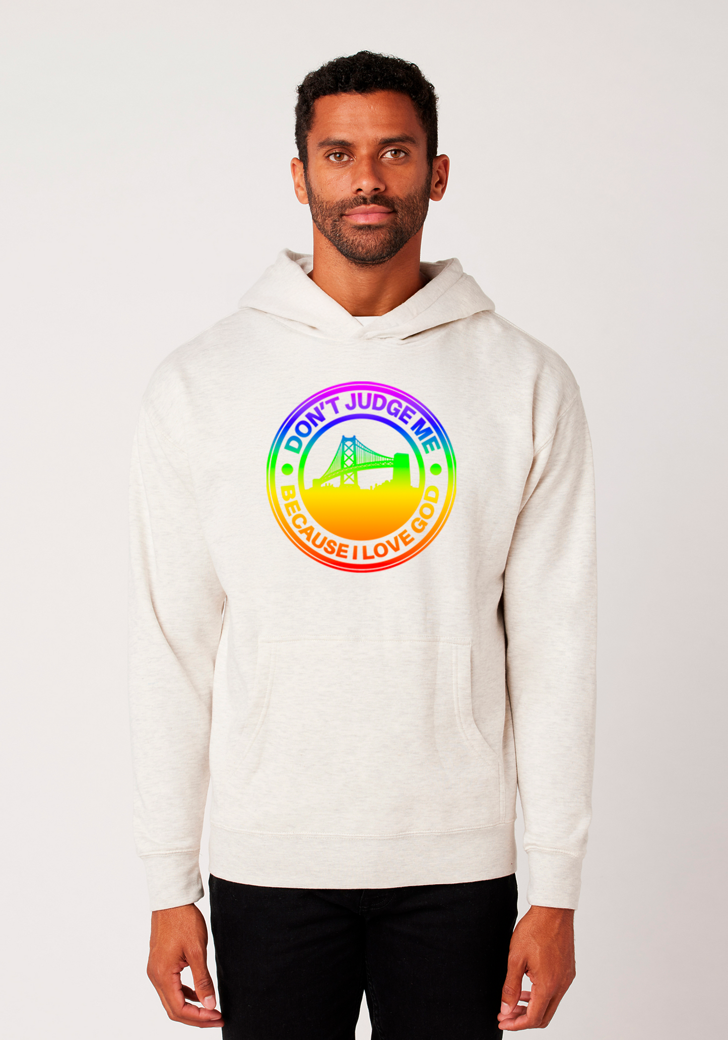 Oatmeal Heather - Unisex Faith Hoodie – The Town