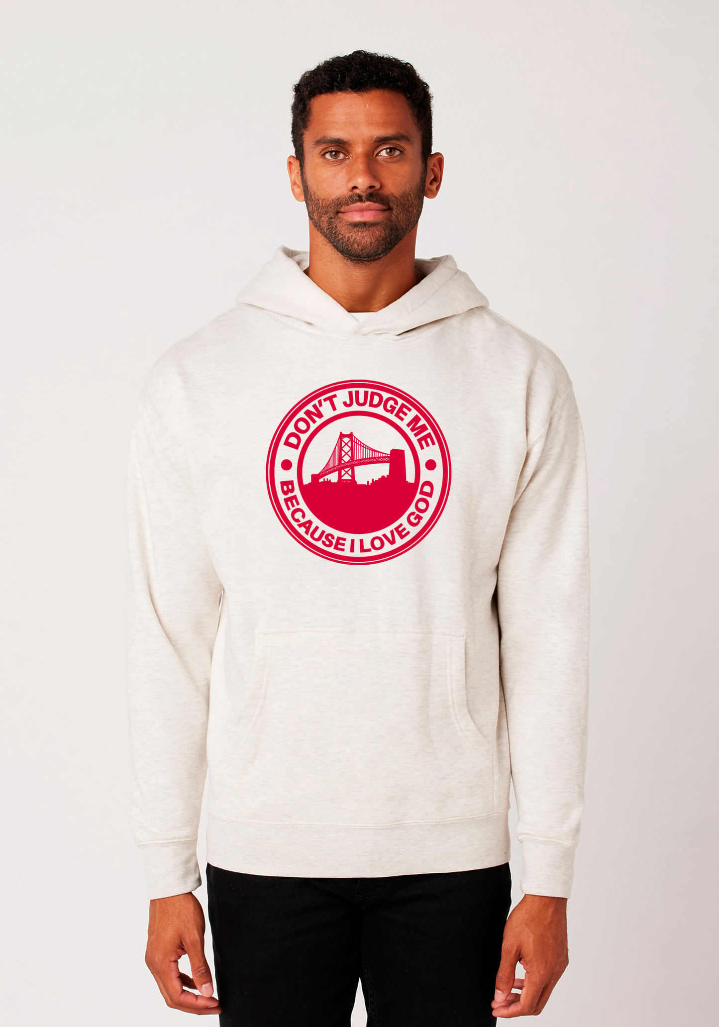 Oatmeal Heather - Unisex Faith Hoodie – The Town