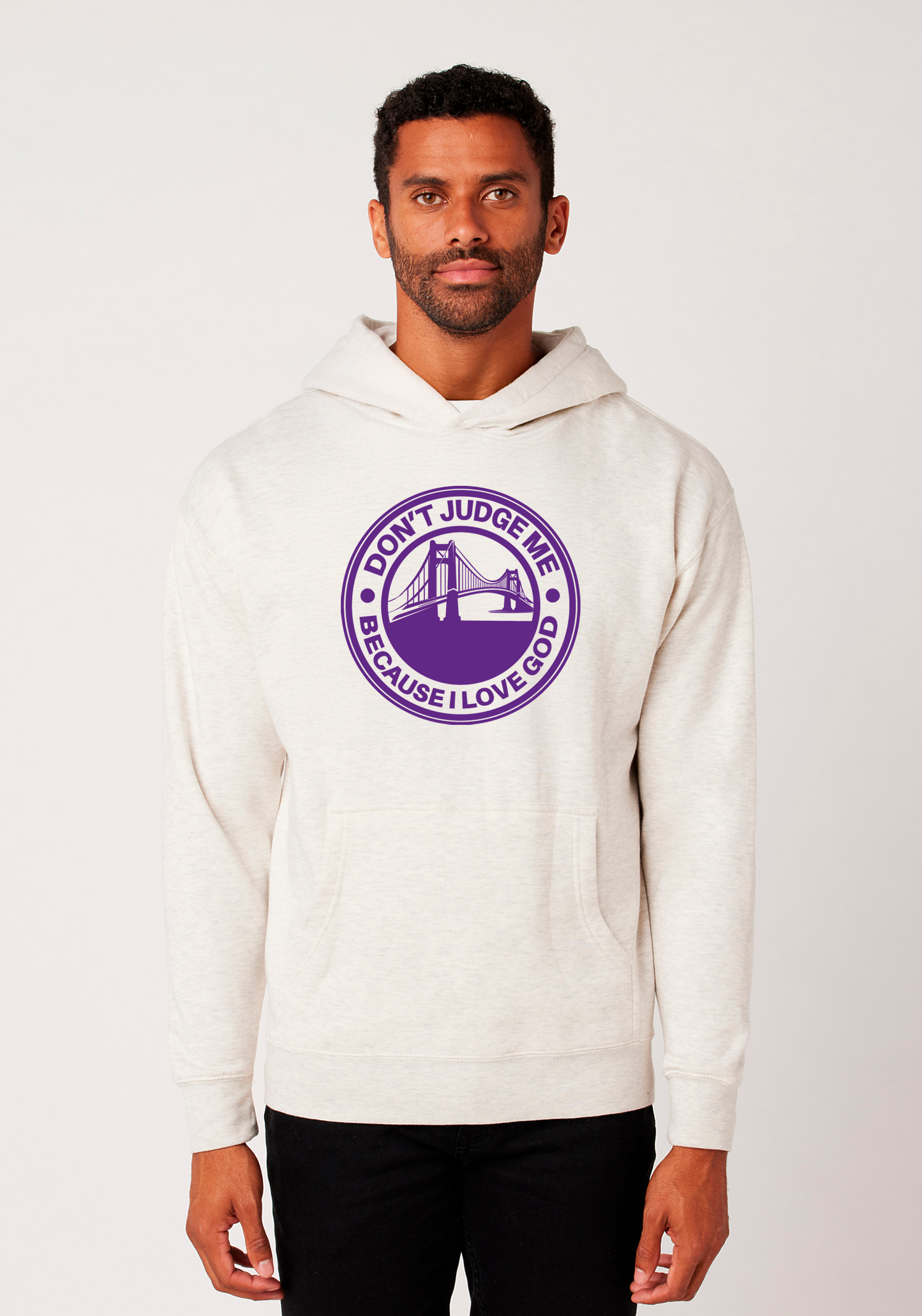 Oatmeal Heather - Unisex Faith Hoodie – The Bay