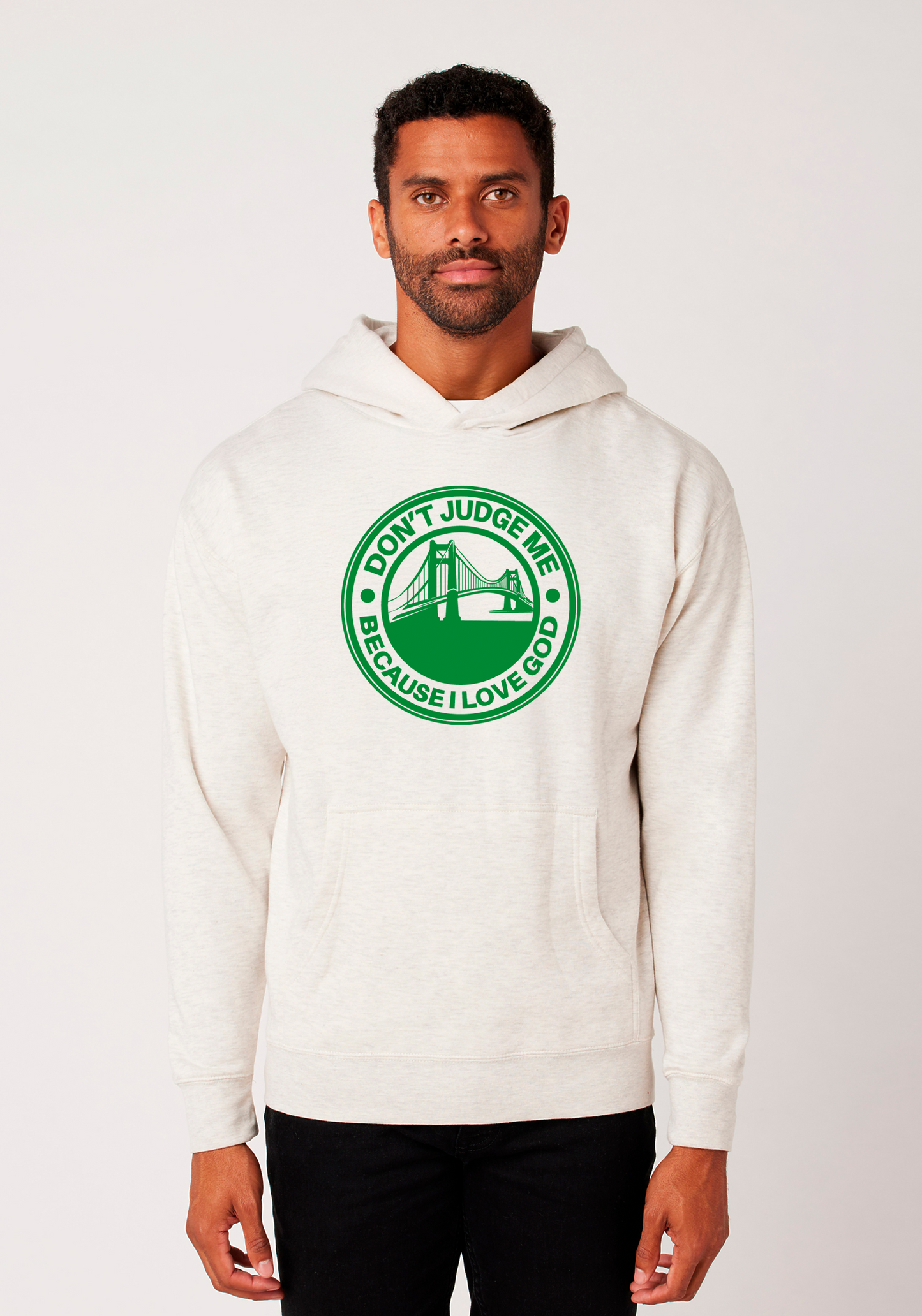 Oatmeal Heather - Unisex Faith Hoodie – The Bay