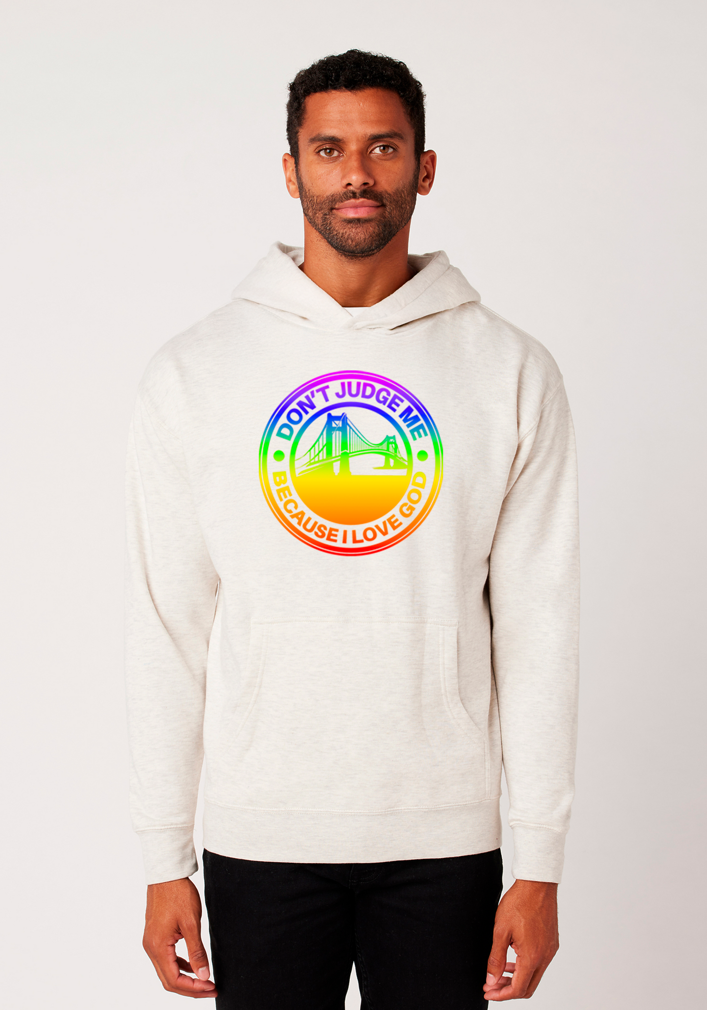 Oatmeal Heather - Unisex Faith Hoodie – The Bay