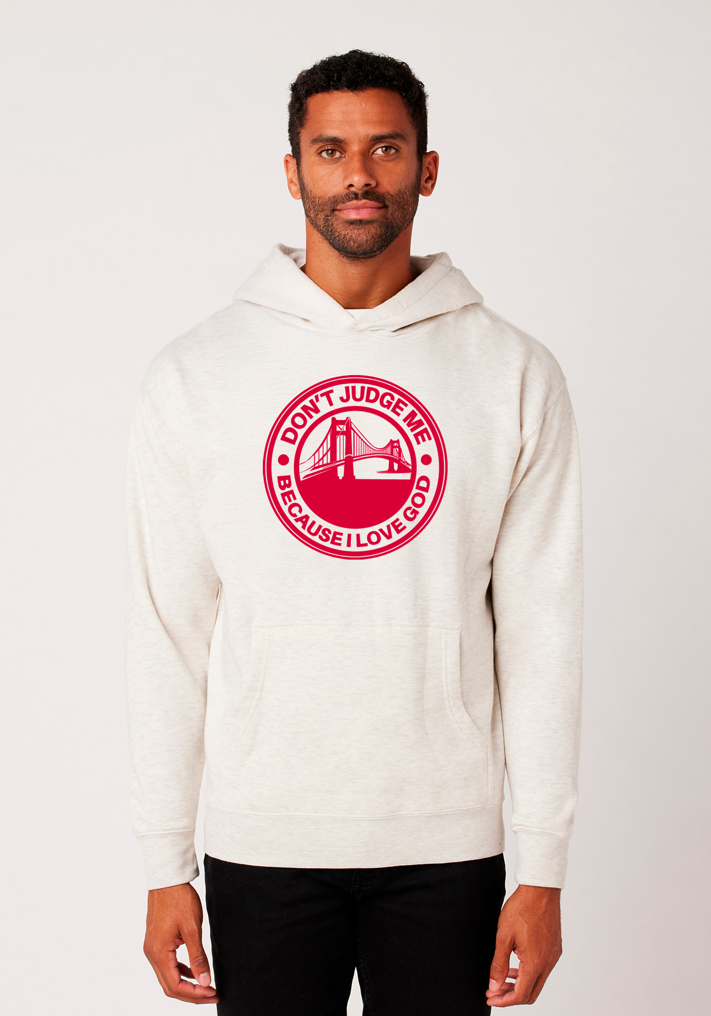 Oatmeal Heather - Unisex Faith Hoodie – The Bay