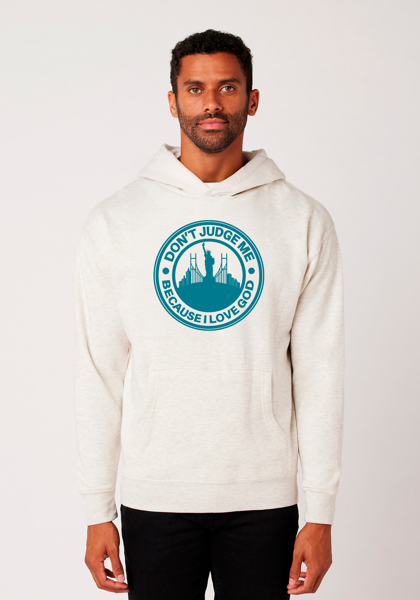 Oatmeal Heather - Unisex Faith Hoodie – The City