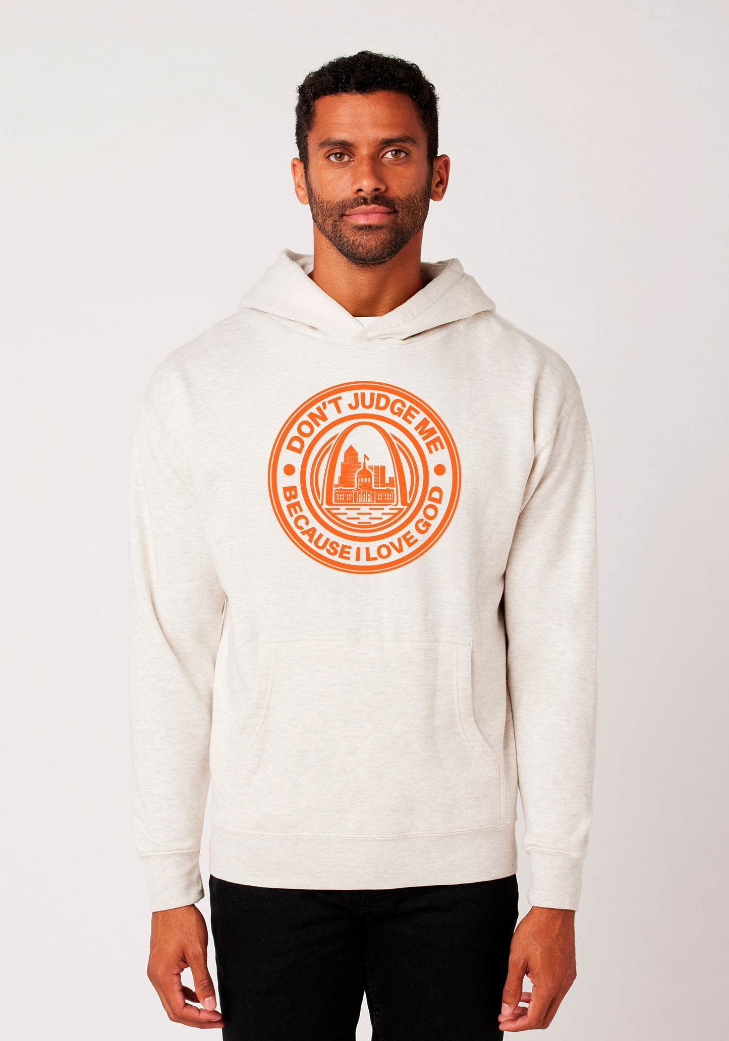 Oatmeal Heather - Unisex Faith Hoodie – The Lou