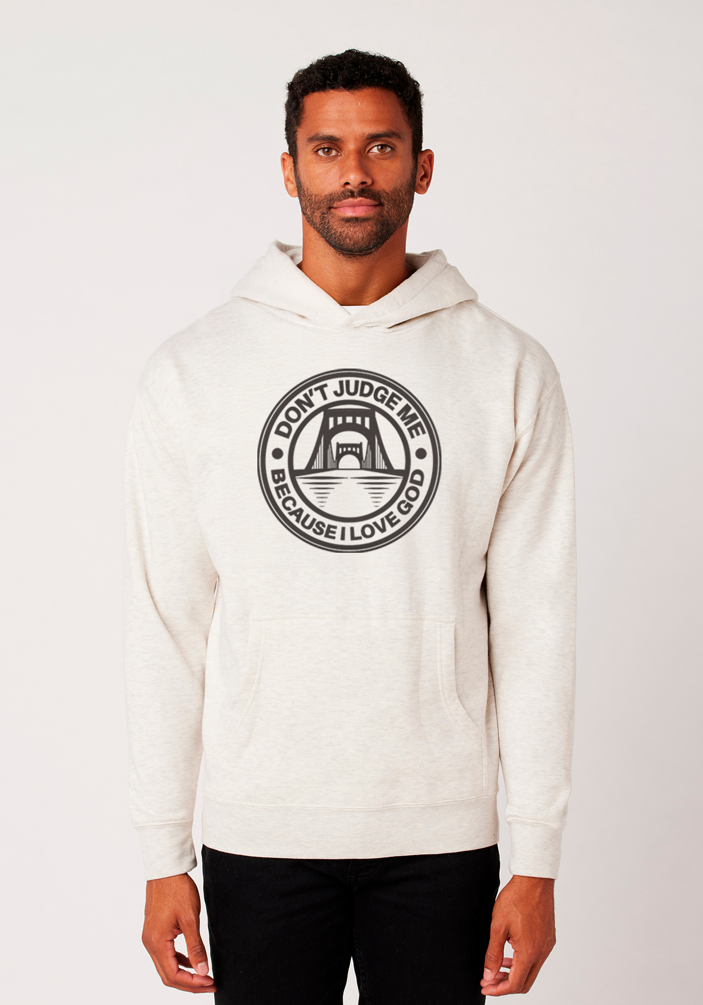 Oatmeal Heather - Unisex Faith Hoodie – The Capital