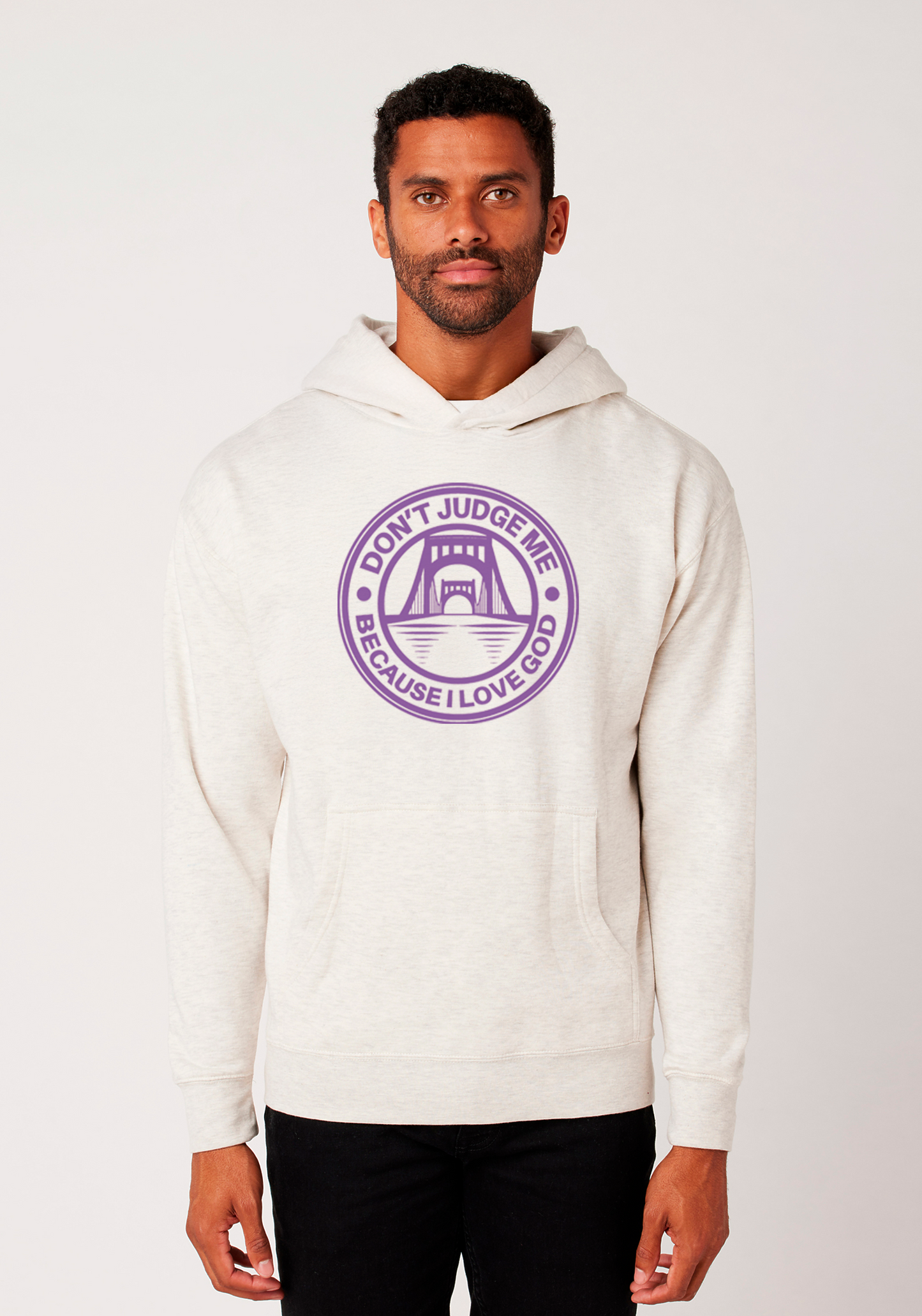 Oatmeal Heather - Unisex Faith Hoodie – The Capital
