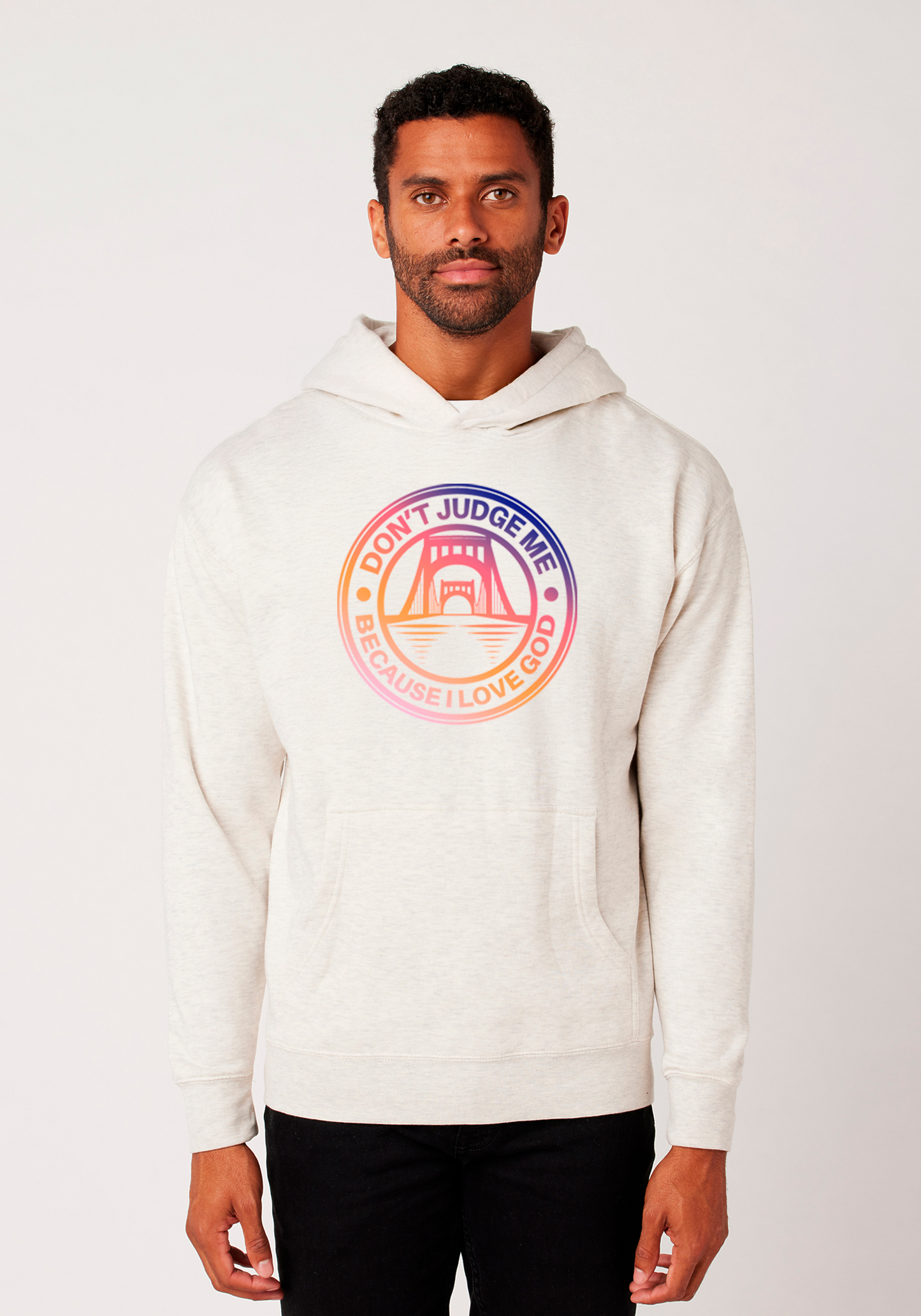 Oatmeal Heather - Unisex Faith Hoodie – The Capital