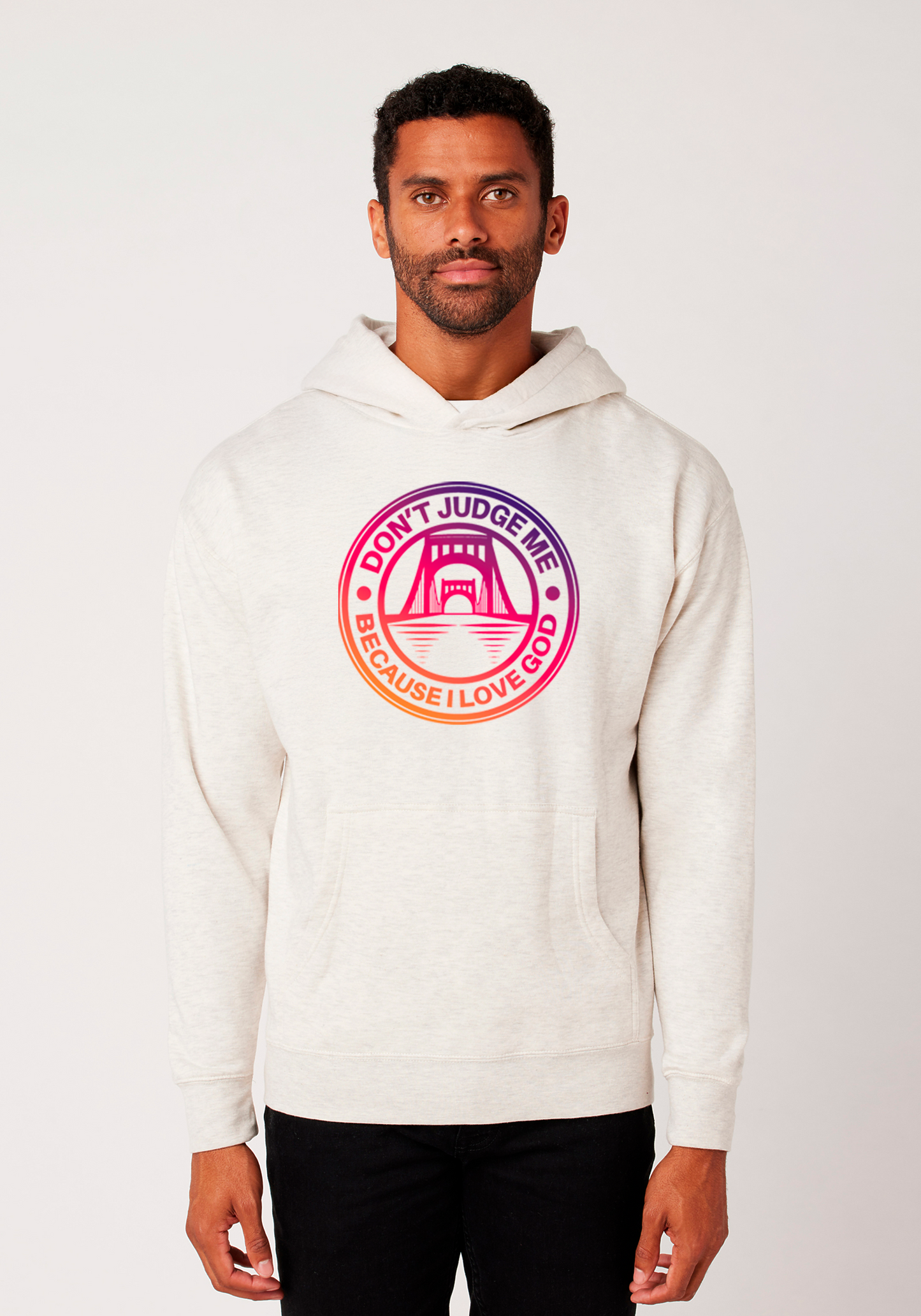Oatmeal Heather - Unisex Faith Hoodie – The Capital