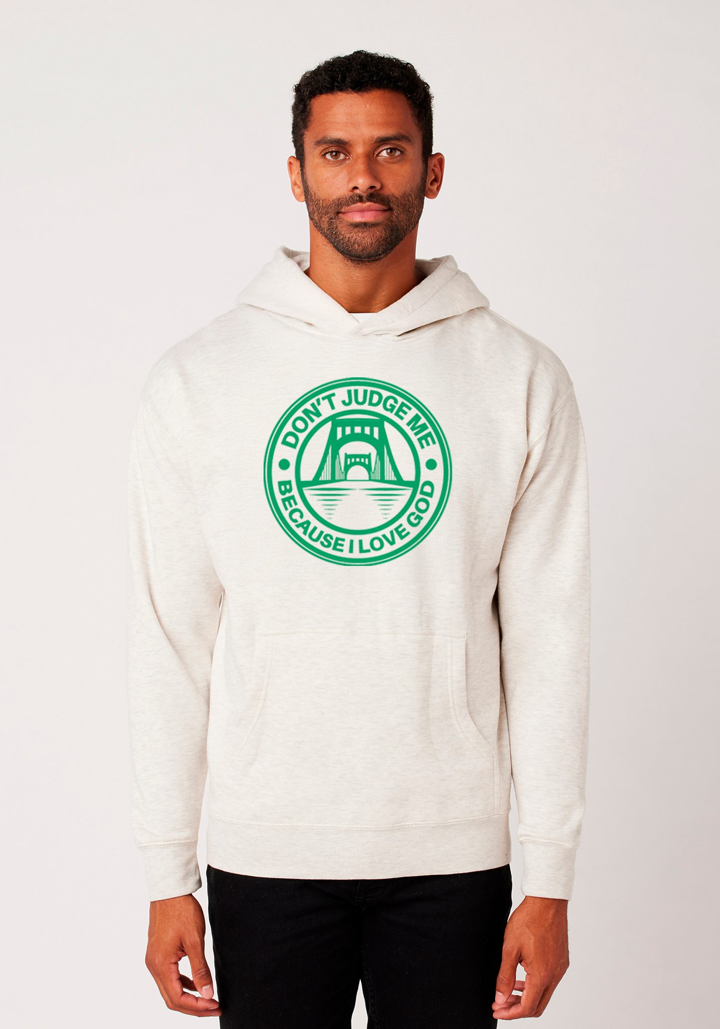 Oatmeal Heather - Unisex Faith Hoodie – The Capital