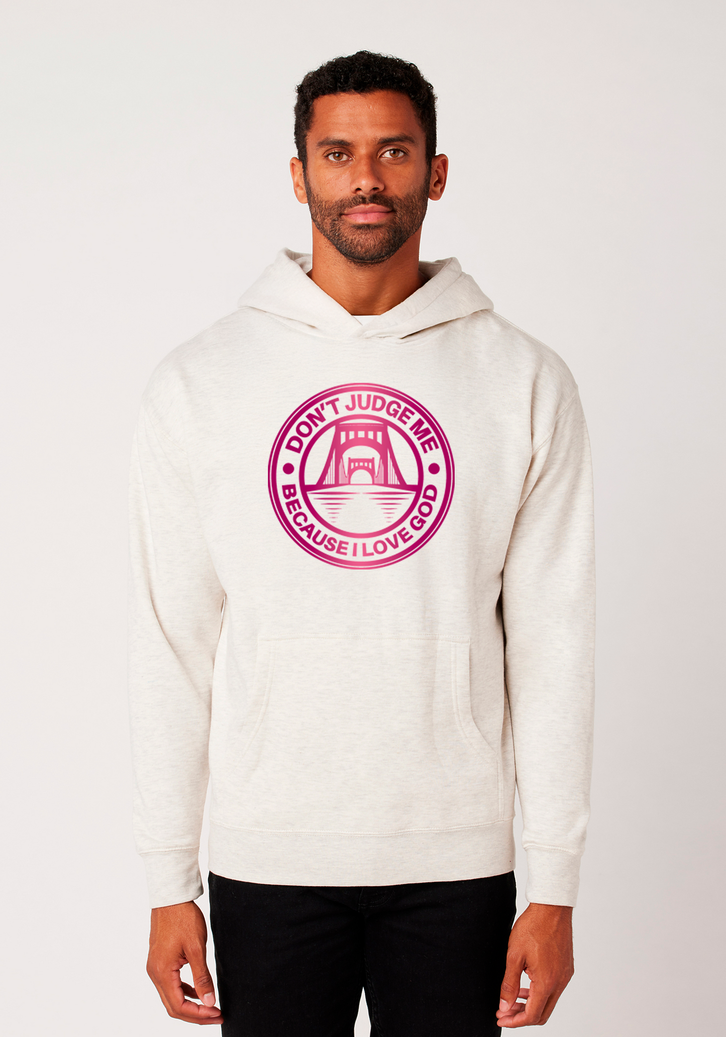 Oatmeal Heather - Unisex Faith Hoodie – The Capital