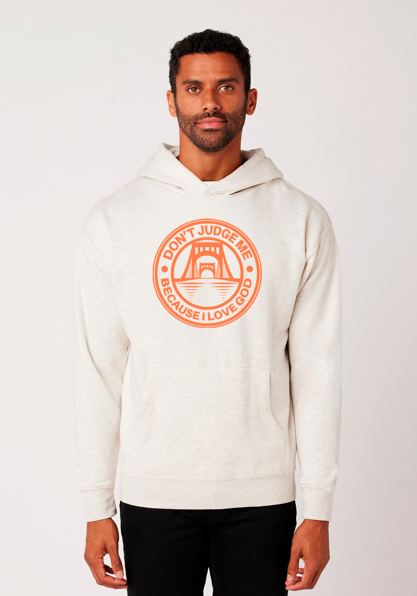 Oatmeal Heather - Unisex Faith Hoodie – The Capital