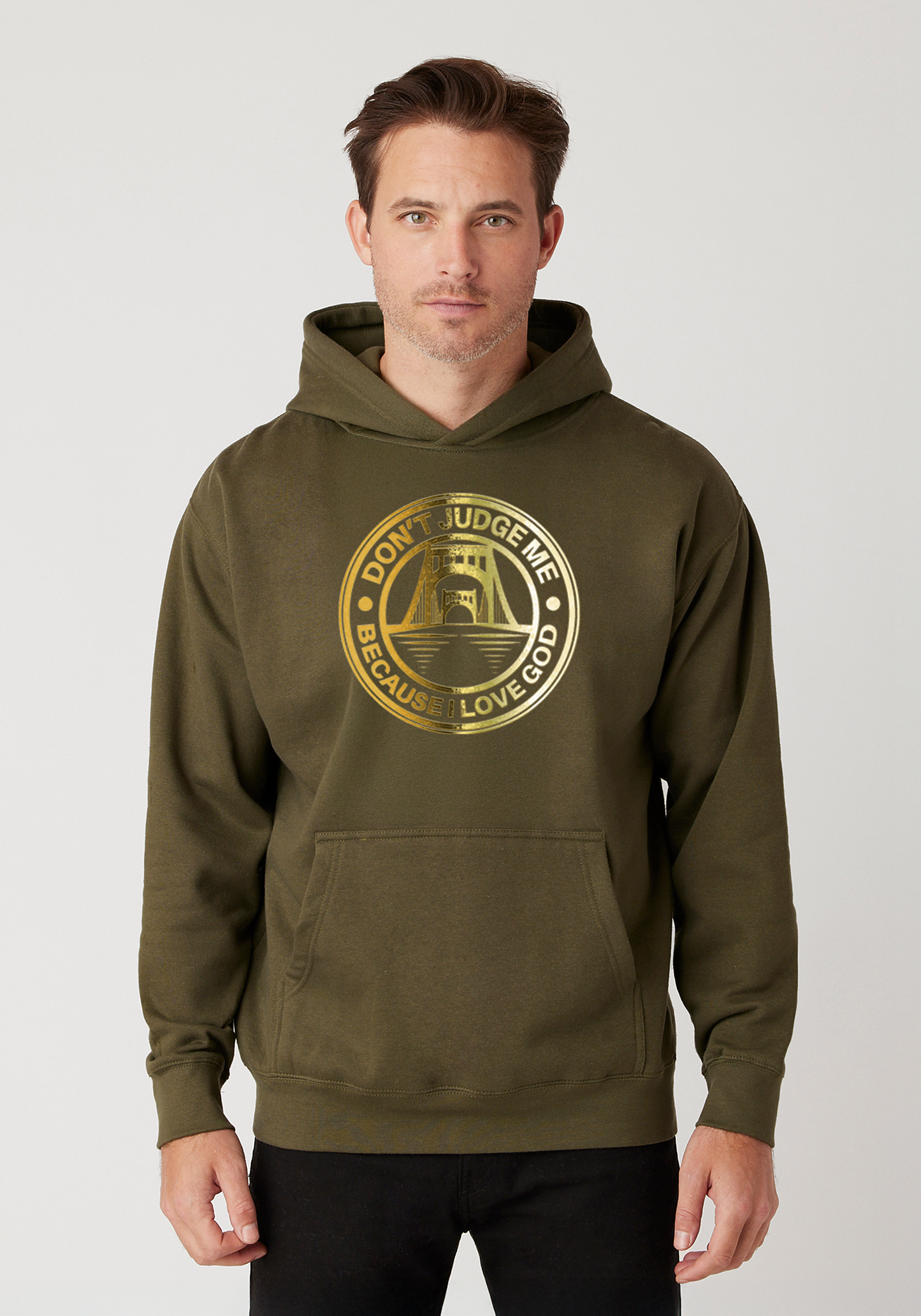 Military Green - Unisex Faith Hoodie – The Capital