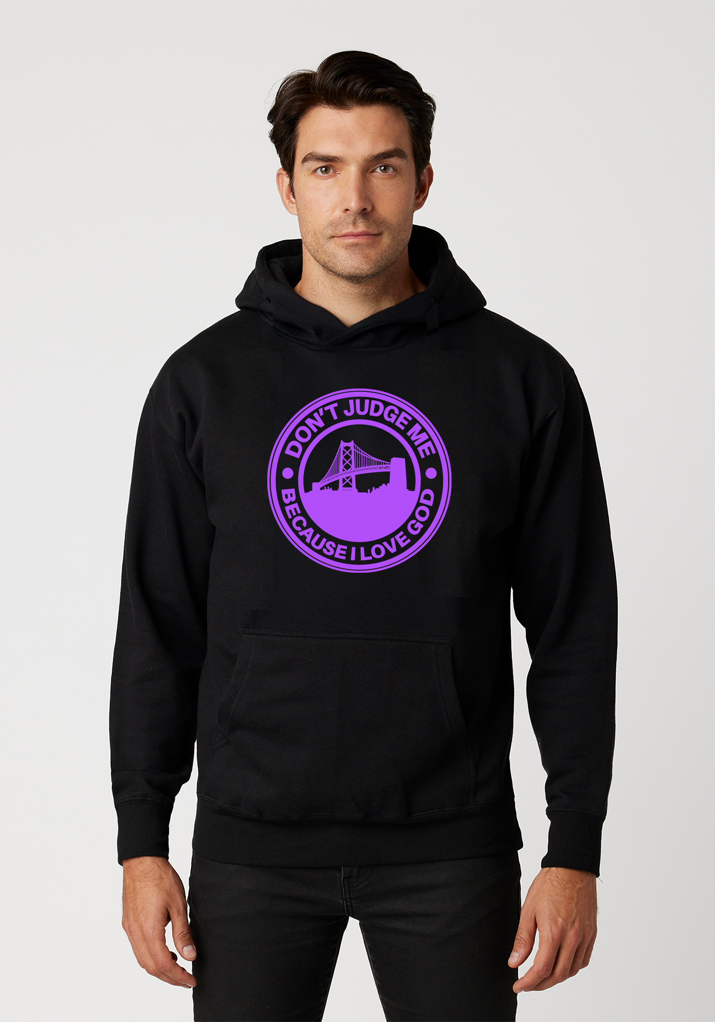 Black – Unisex Faith Hoodie – The Town