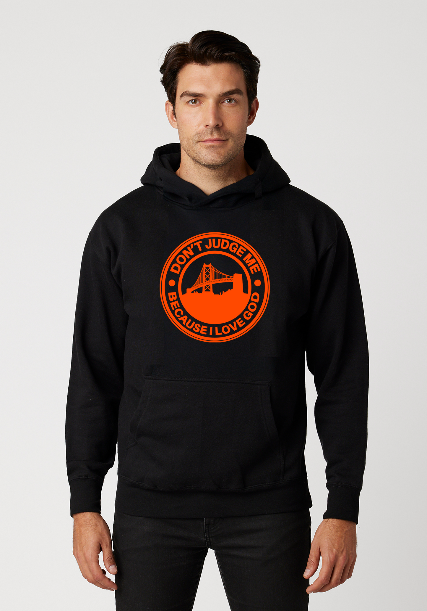Black – Unisex Faith Hoodie – The Town