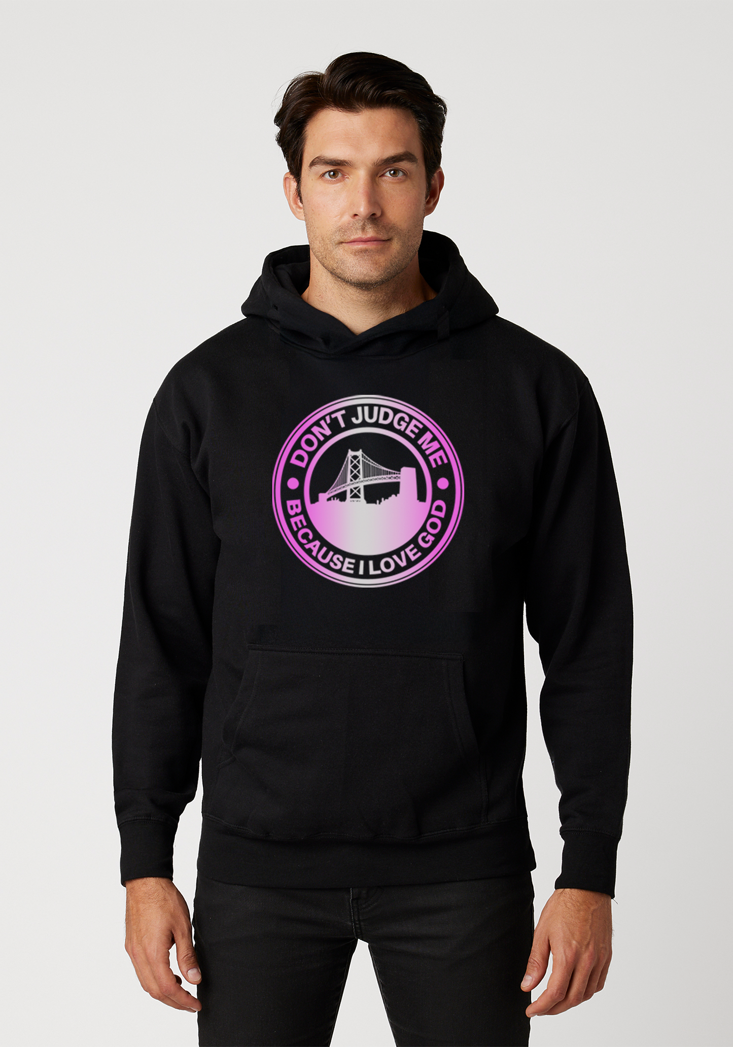 Black – Unisex Faith Hoodie – The Town