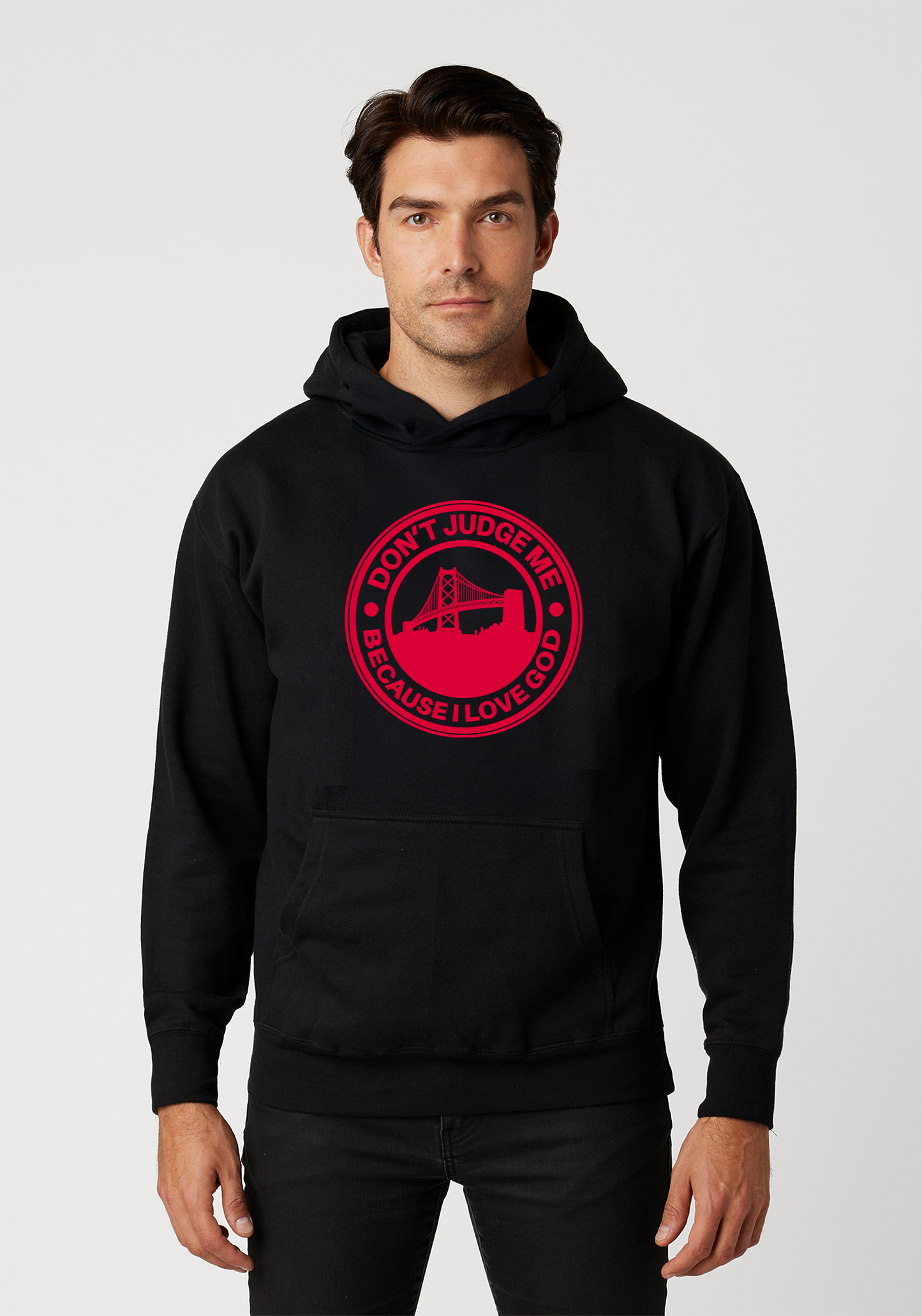 Black – Unisex Faith Hoodie – The Town