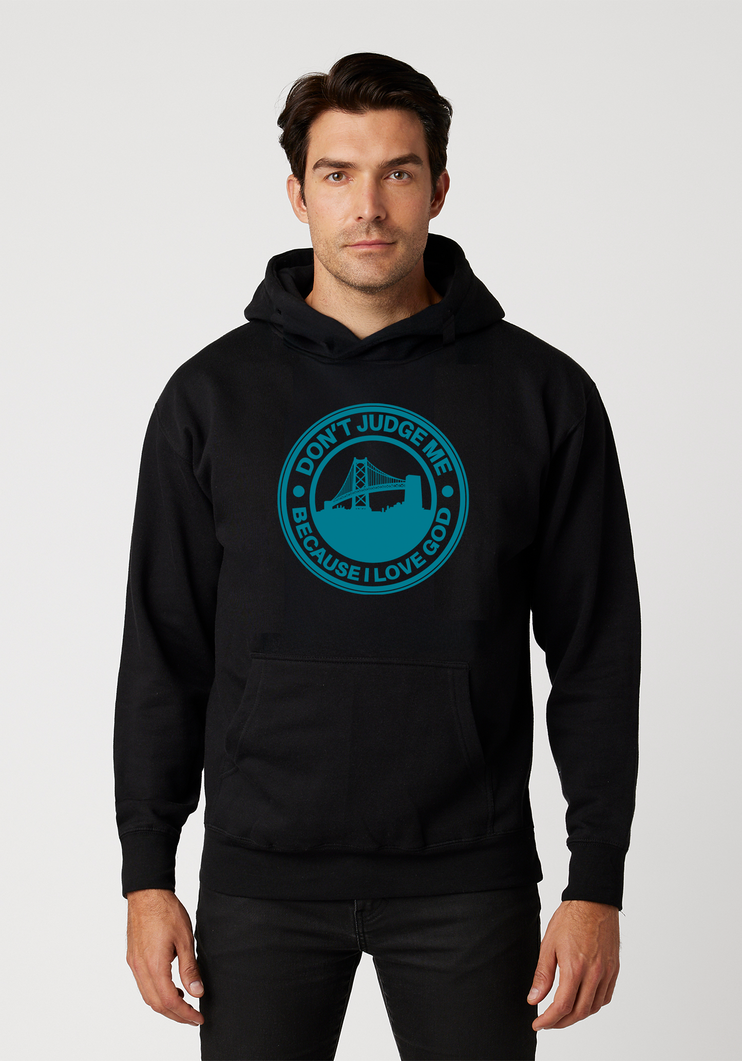 Black – Unisex Faith Hoodie – The Town