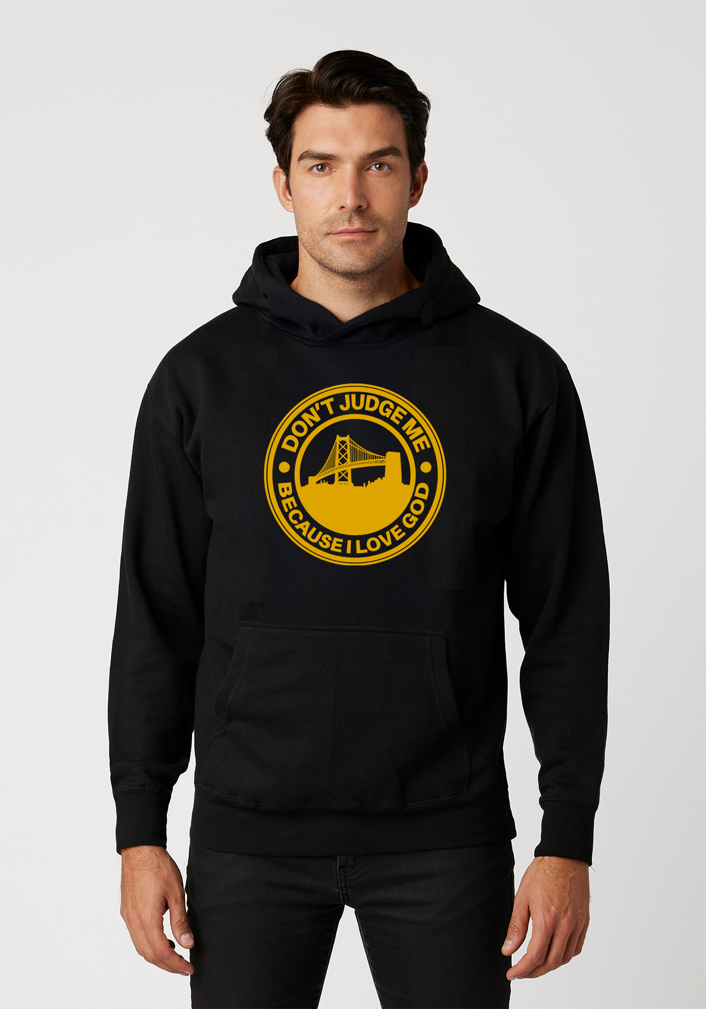 Black – Unisex Faith Hoodie – The Town